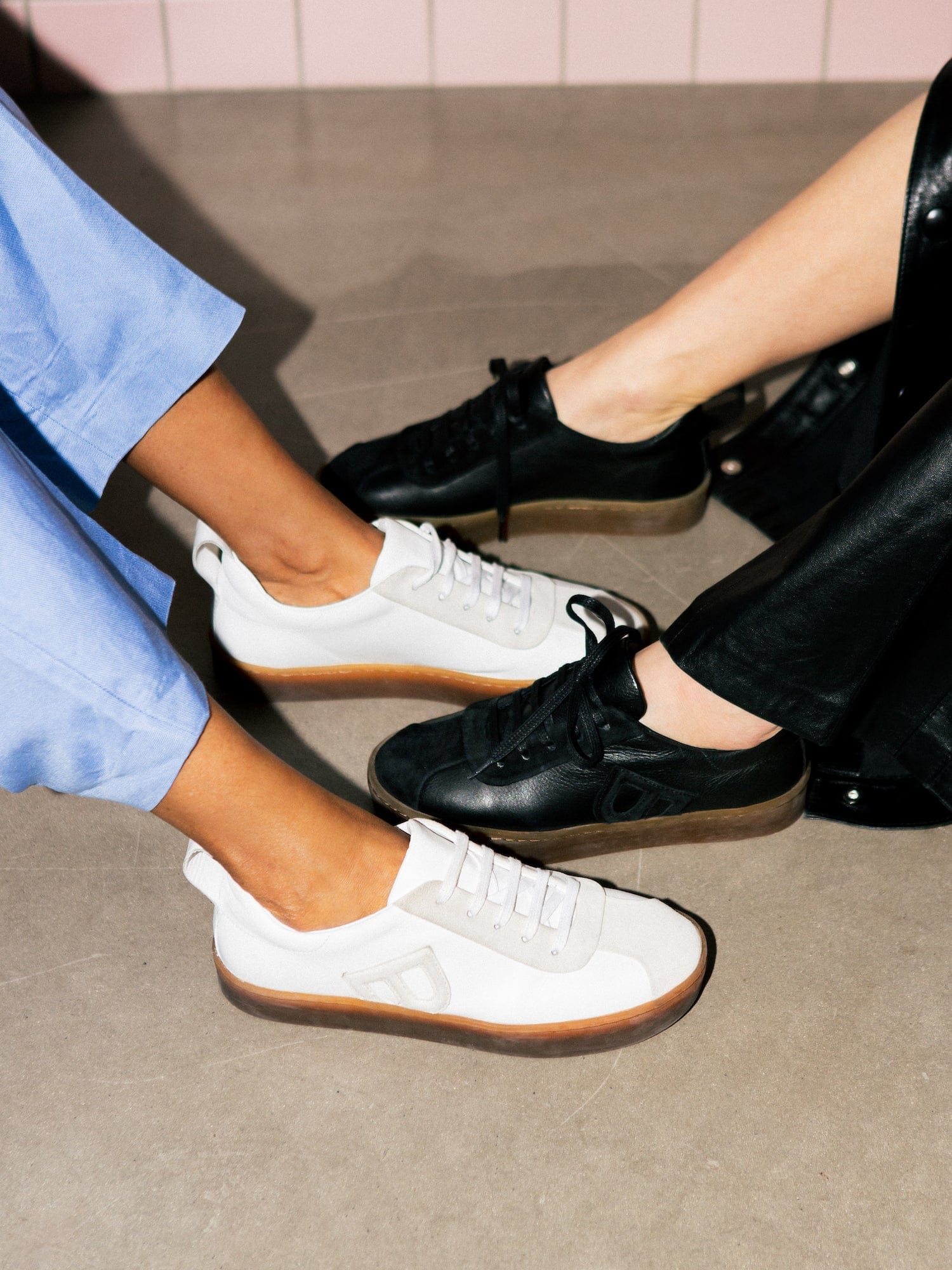 THE ELIN BLACK SNEAKER made by Blankens