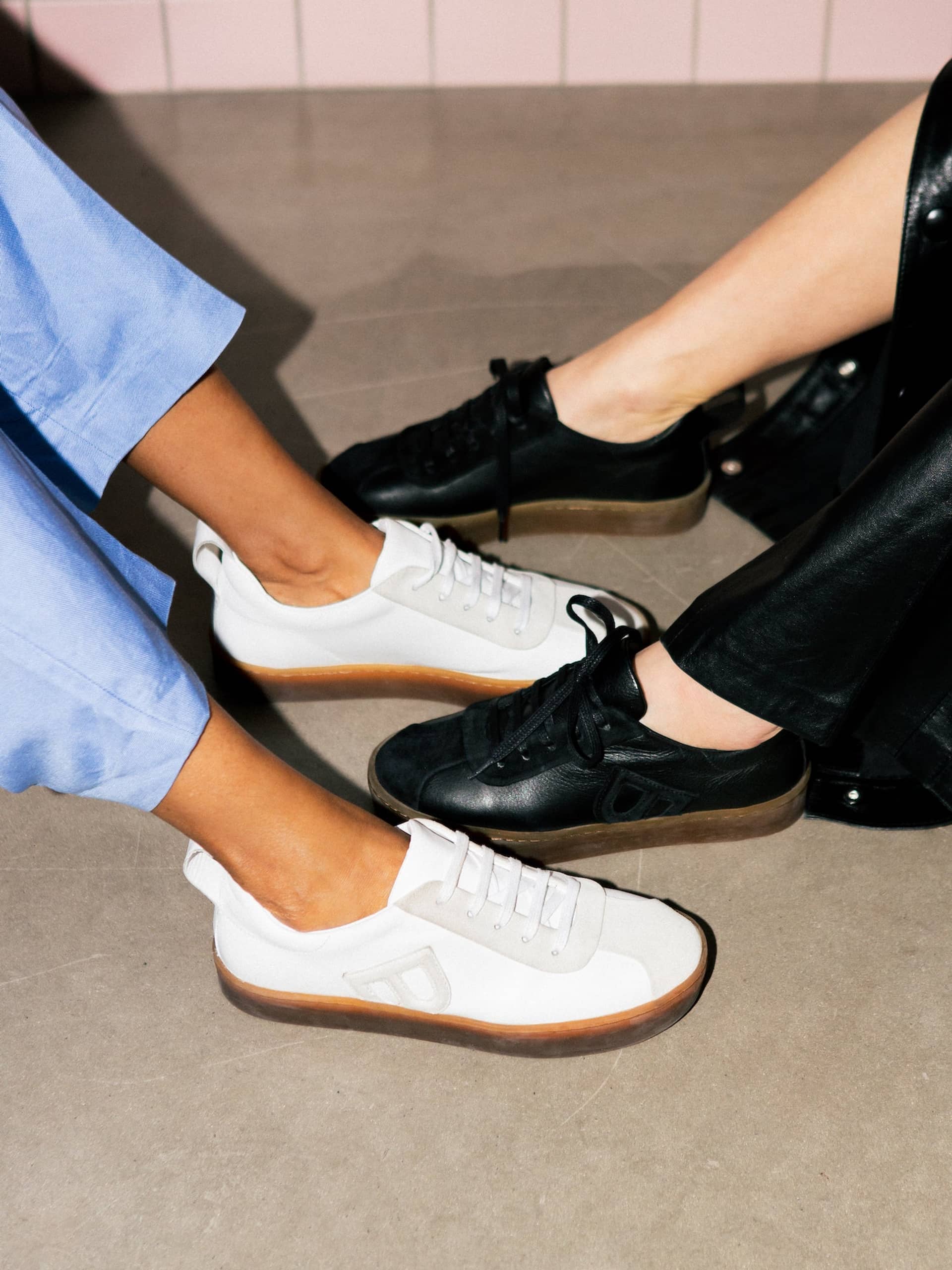 THE ELIN BLACK SNEAKER made by Blankens