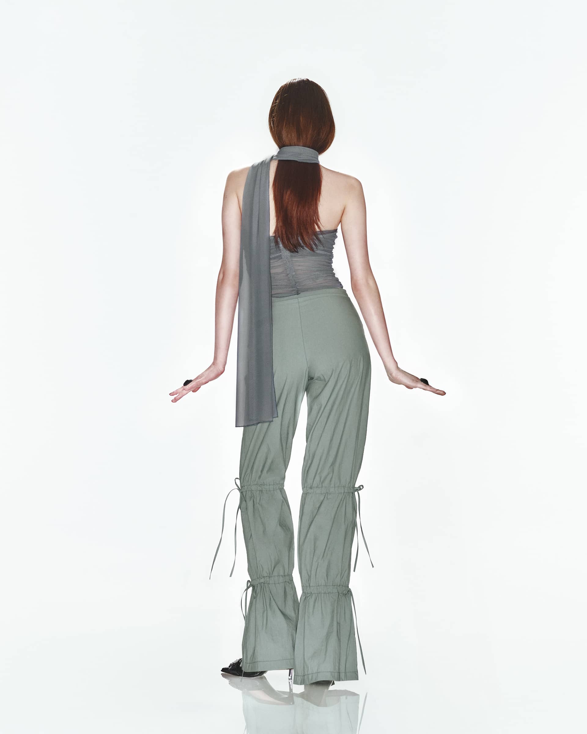 GET OVER IT PANTS IN SEA MOSS made by Khela