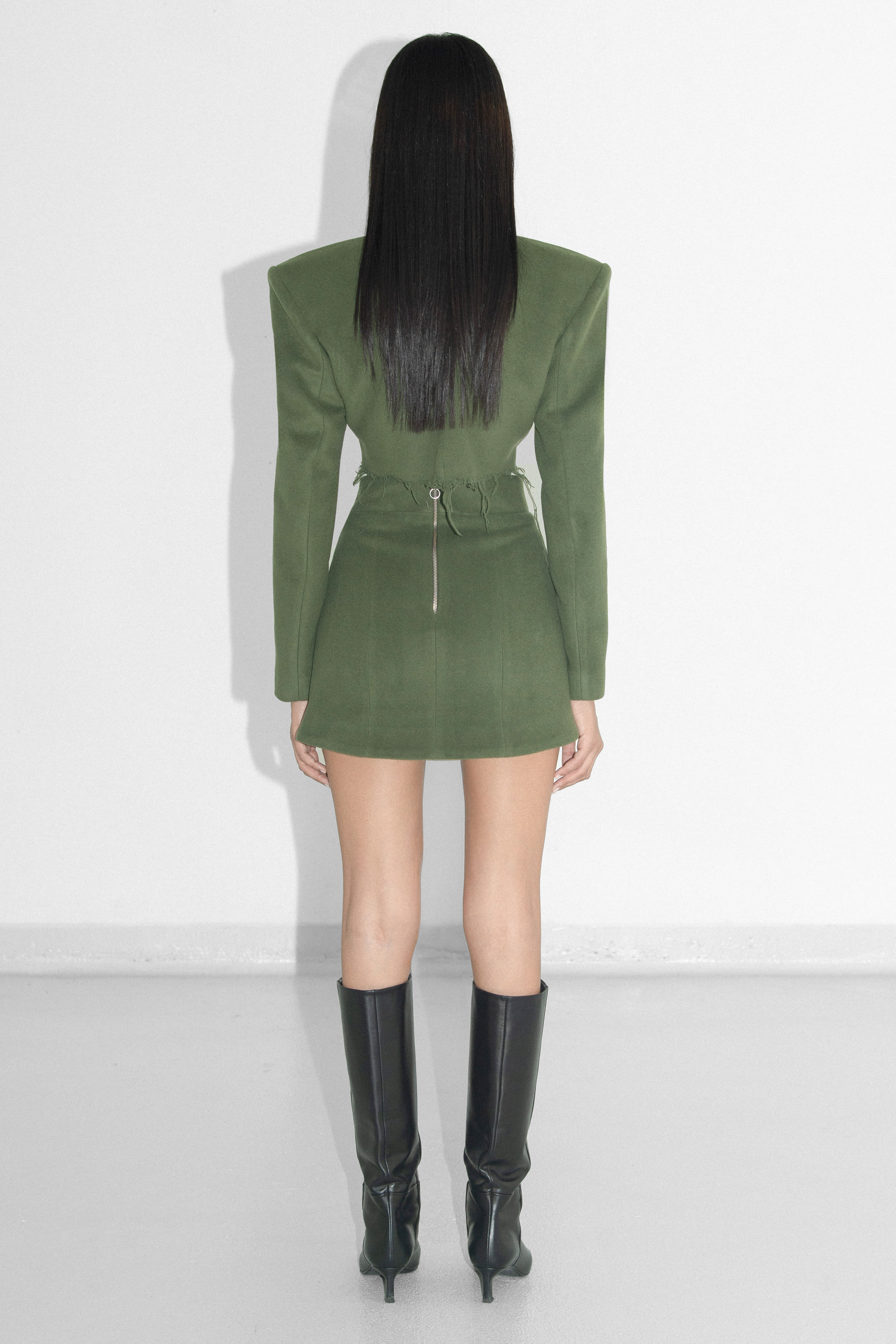 DISTRESSED CASHMERE JACKET made by Vestiaire d'un Oiseau Libre