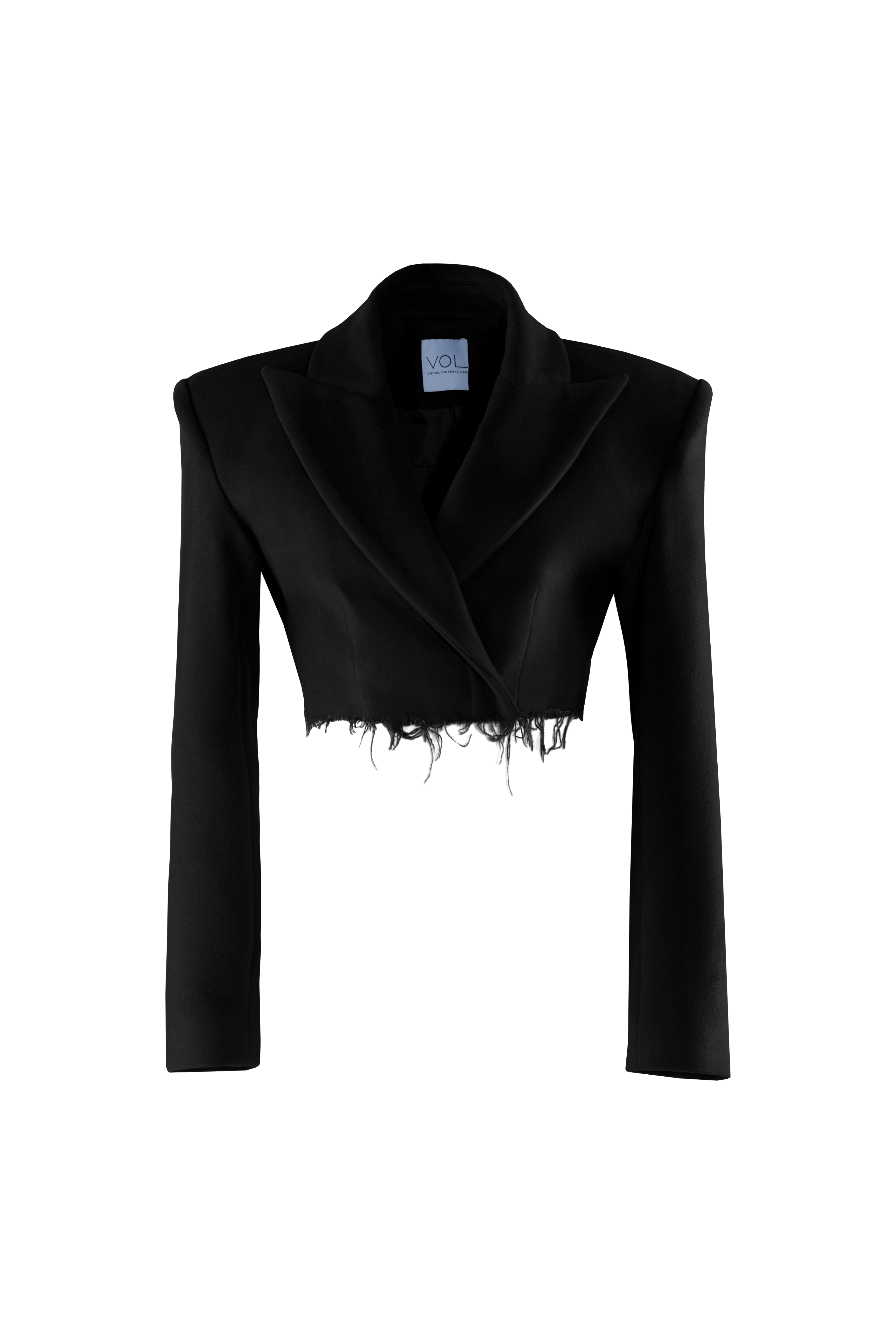 DISTRESSED CASHMERE JACKET made by Vestiaire d'un Oiseau Libre