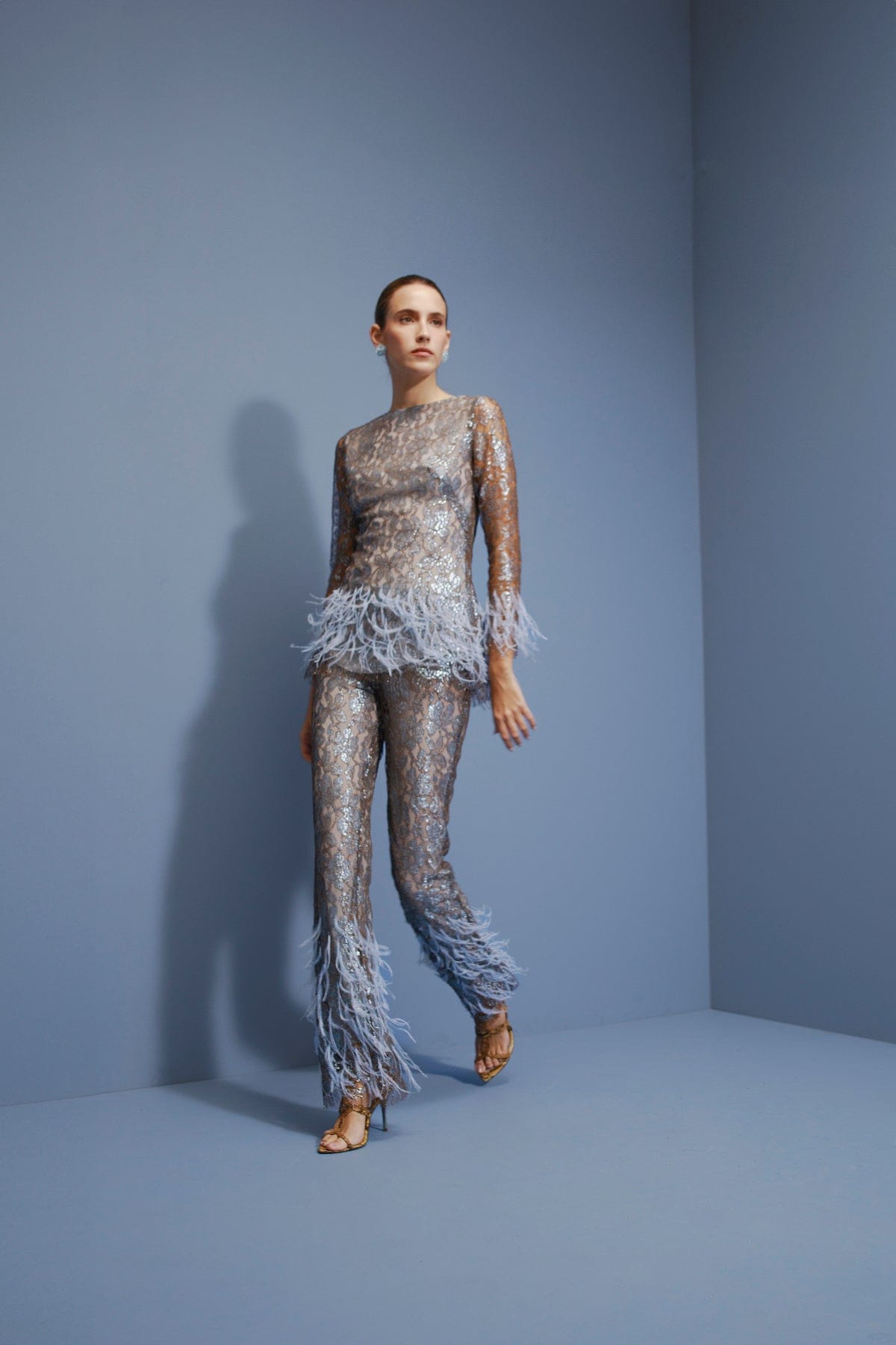 Elipse Night Blouse made by Francesca Miranda