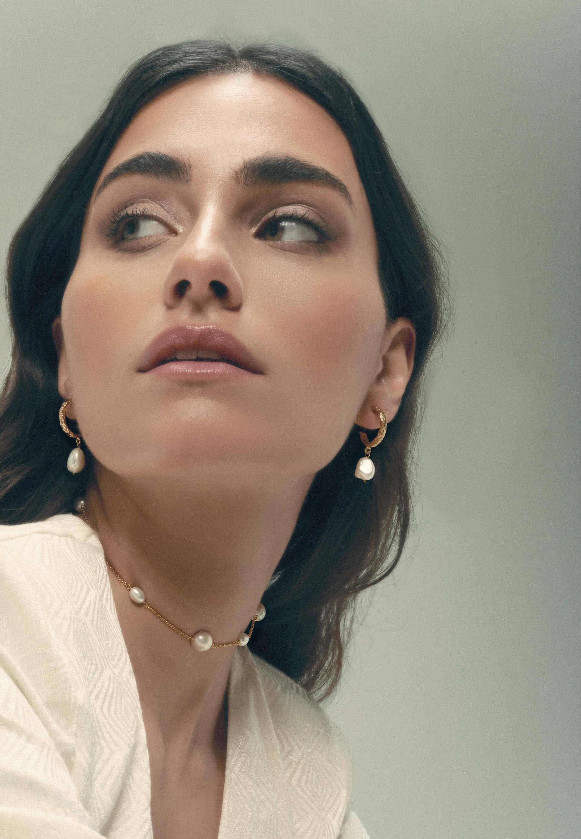 Aros Sadie Pearl made by Lavani Jewels