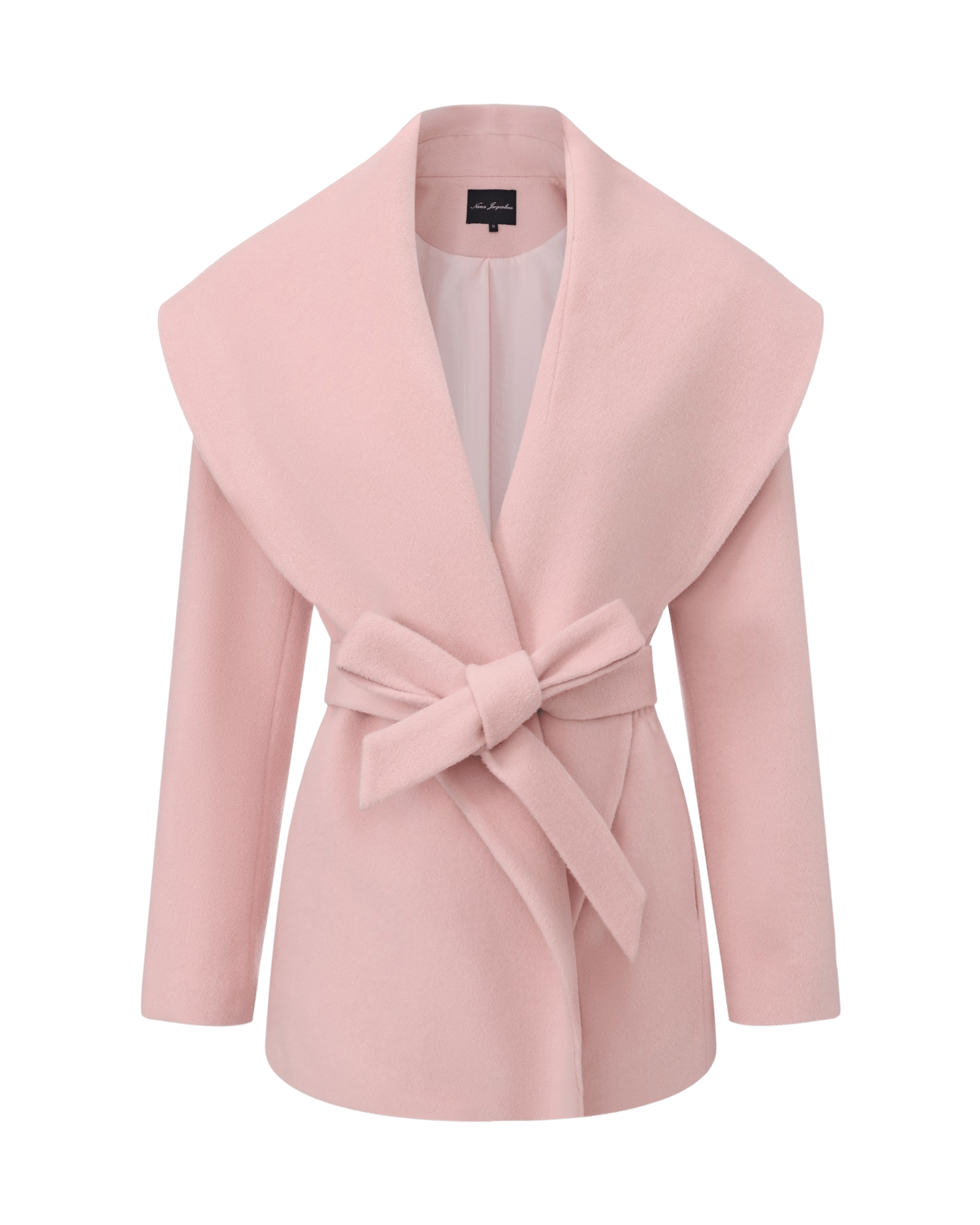 Victoria Bow Coat (Pink) made by Nana Jacqueline