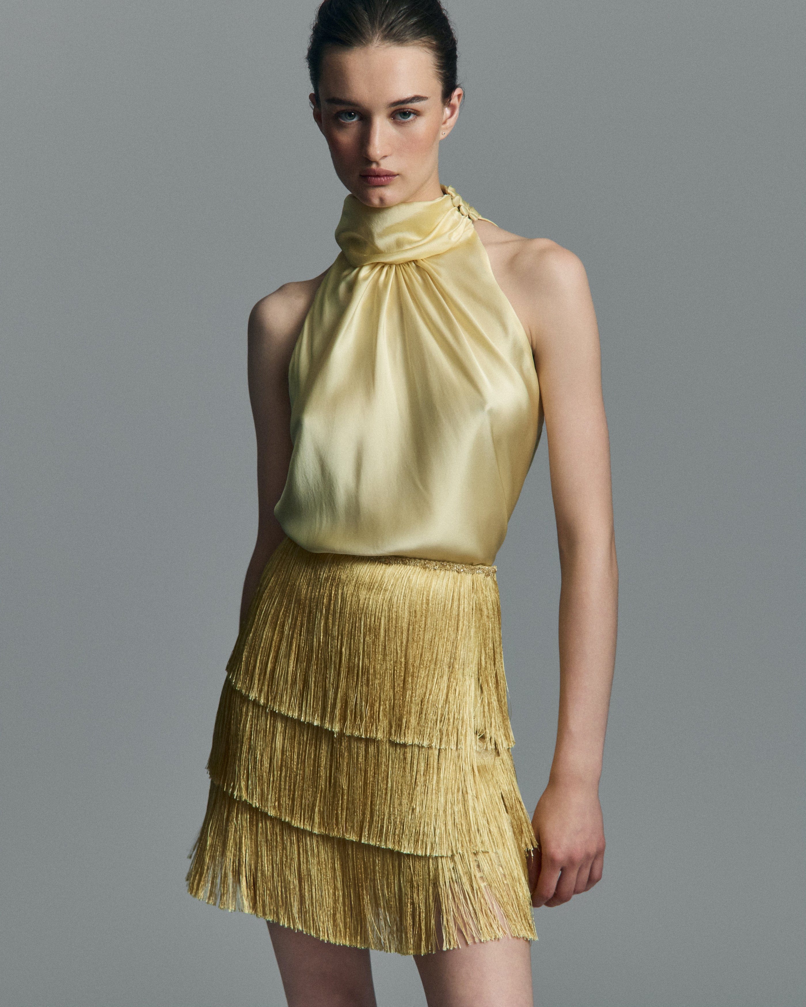 Erden Yellow Blouse made by Francesca Miranda