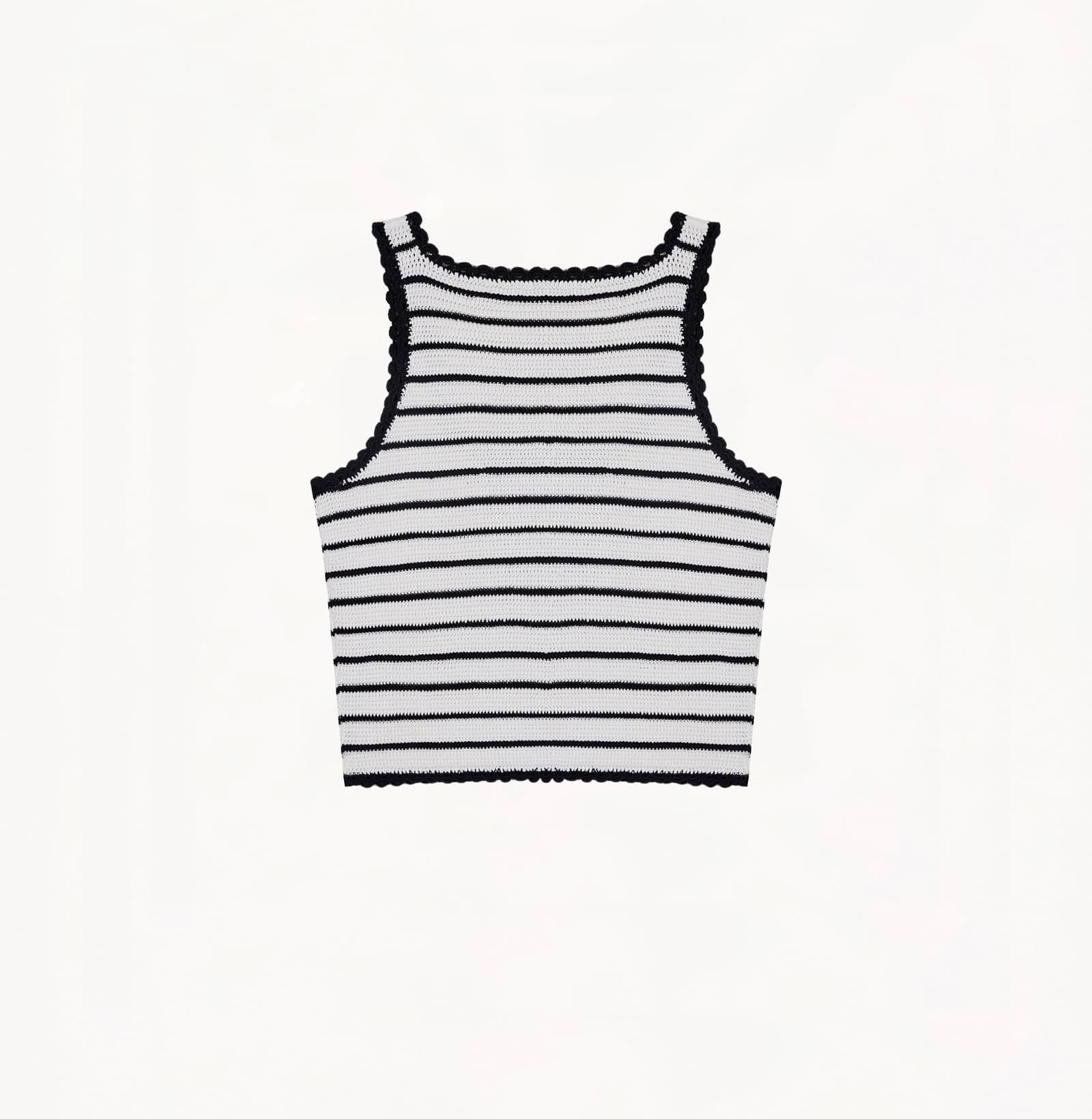 STRIPED TANK TOP made by CRUSH Collection