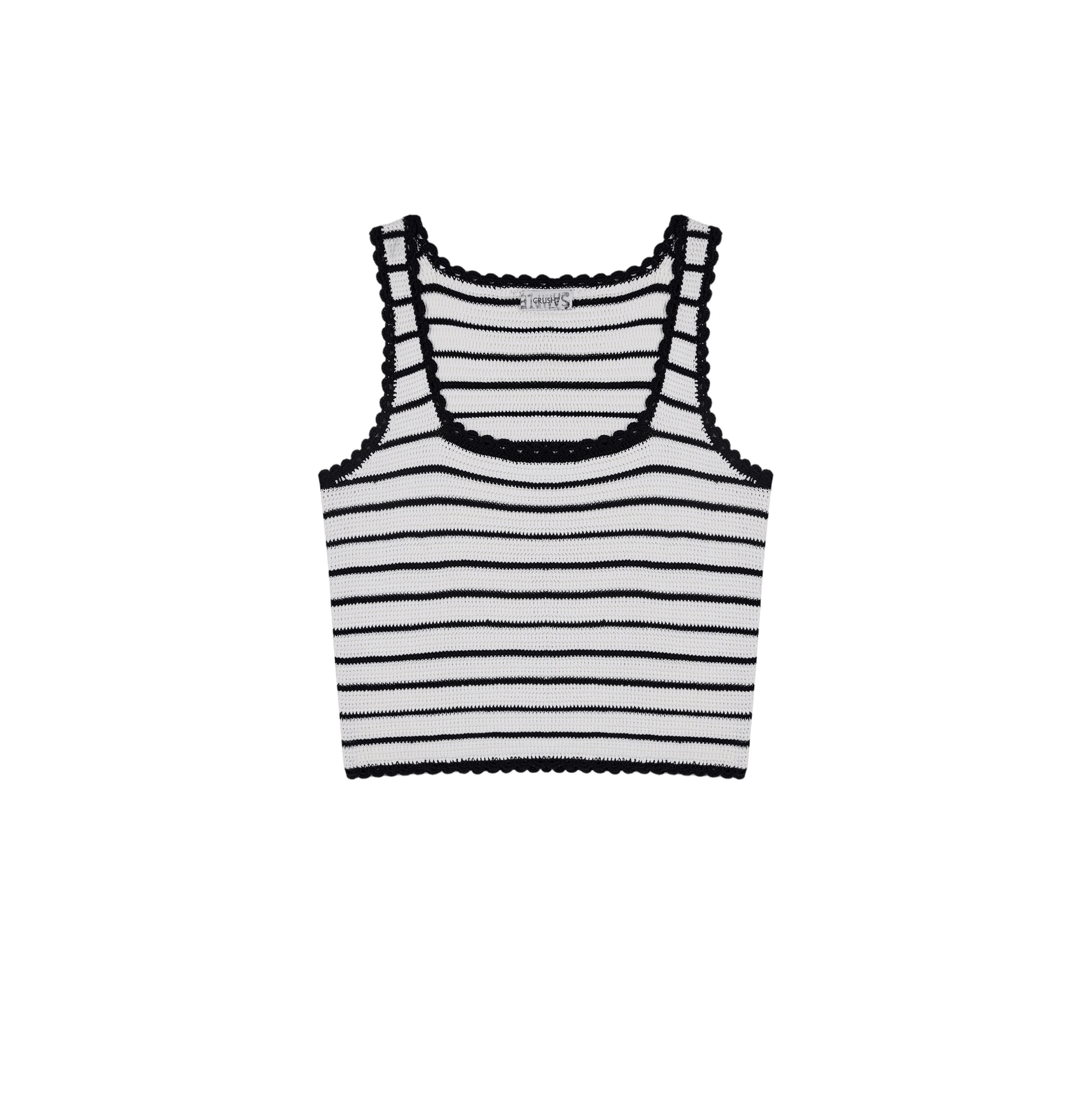 STRIPED TANK TOP made by CRUSH Collection