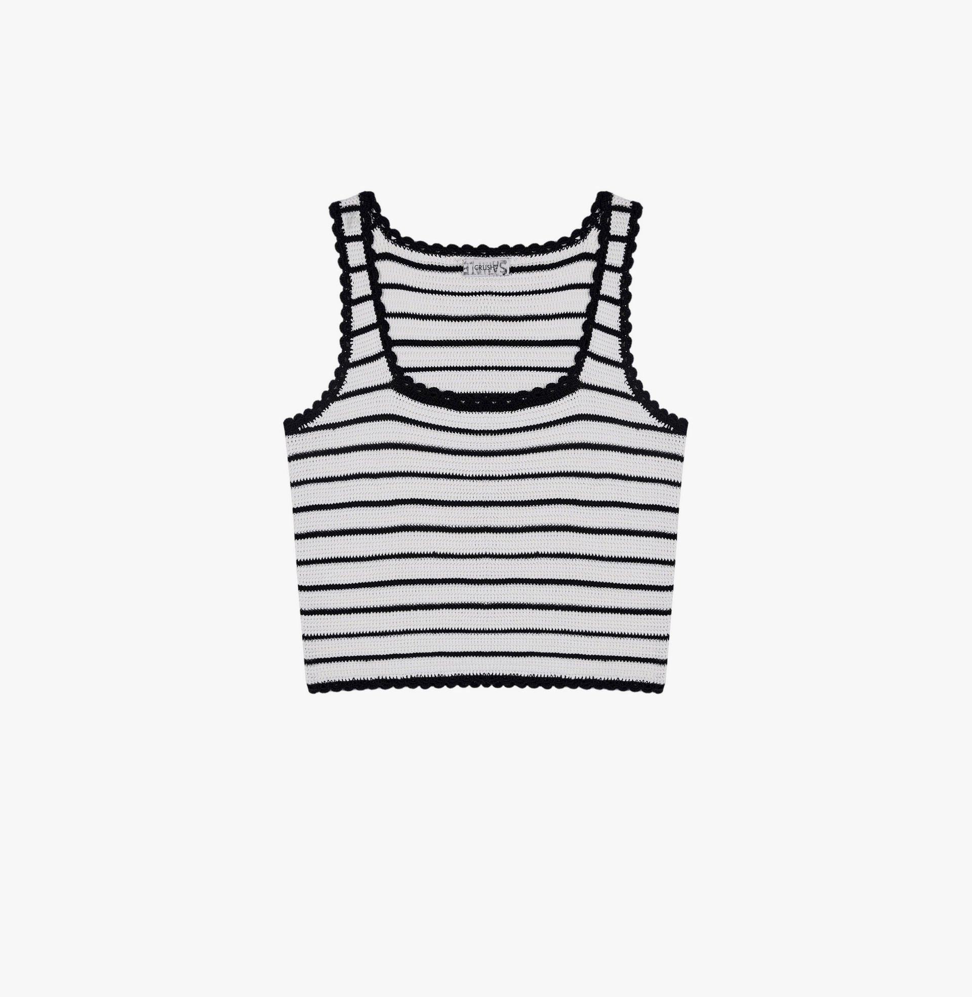 STRIPED TANK TOP made by CRUSH Collection