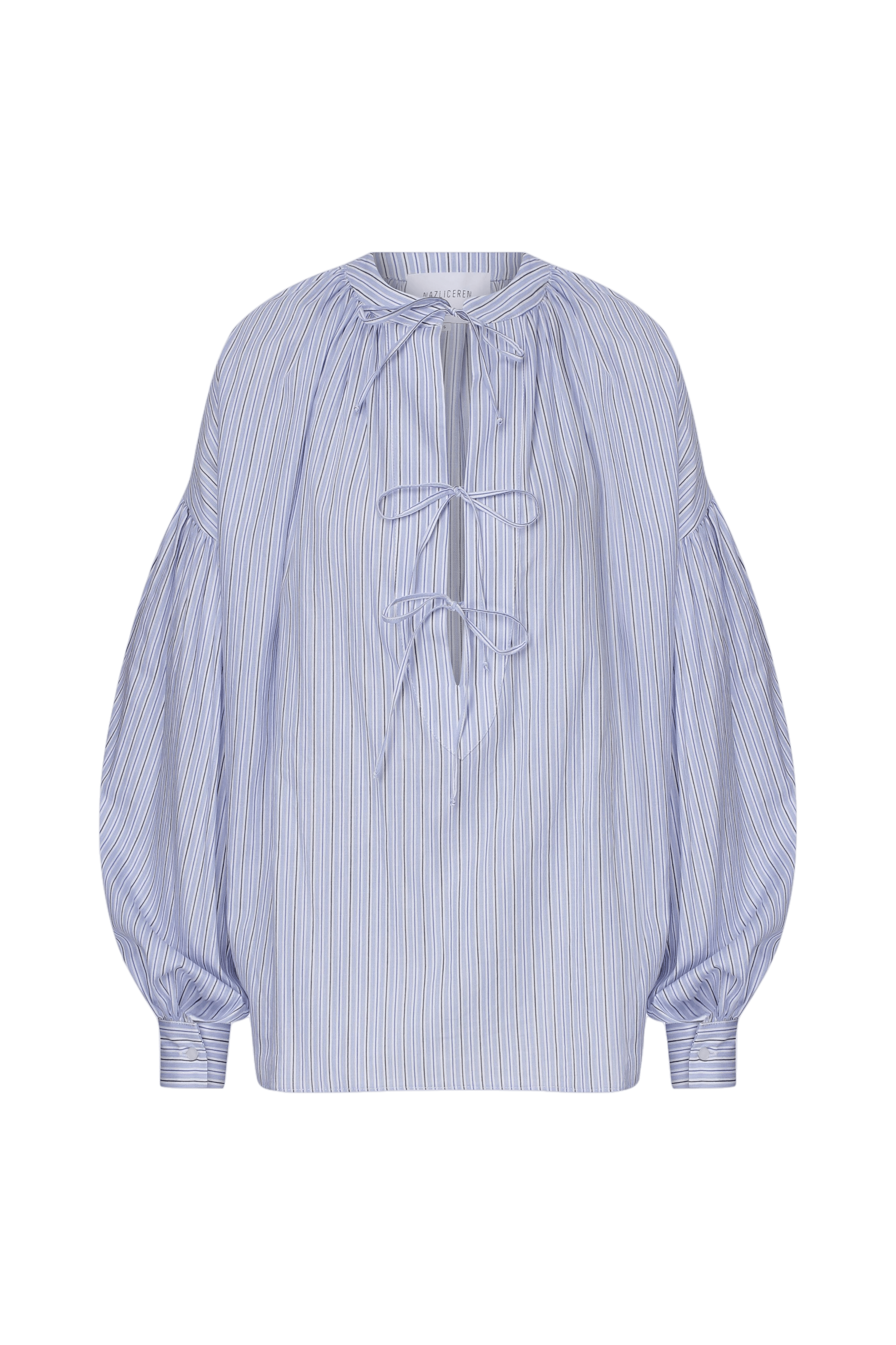 Eve Shirt in Blue made by Nazli Ceren