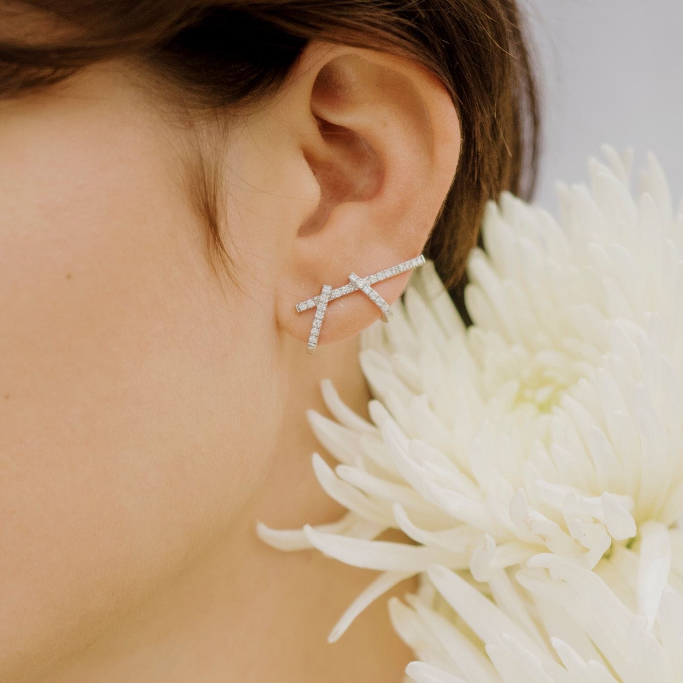 PENDIENTE DOBLE DAGA made by Gold & Roses