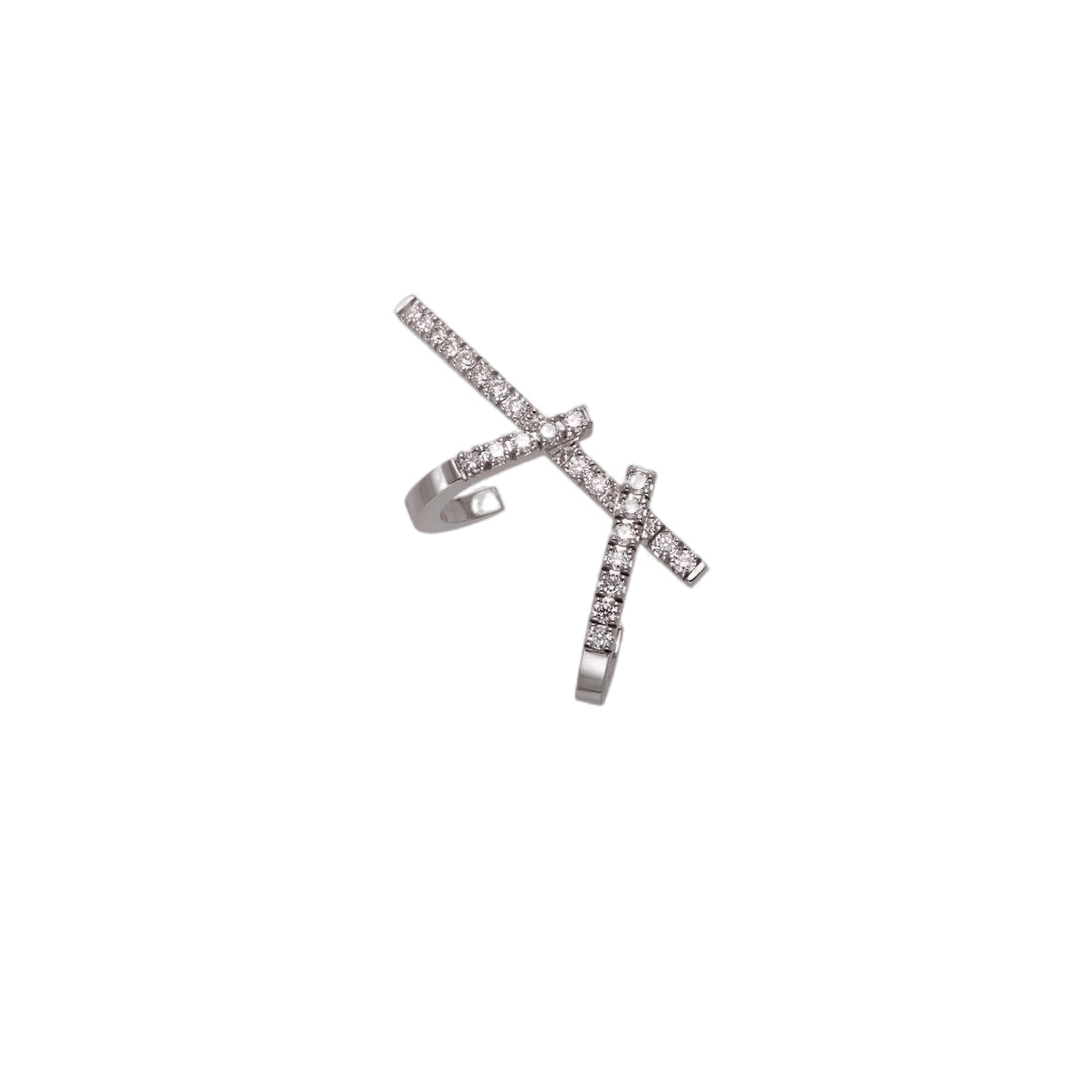 PENDIENTE DOBLE DAGA made by Gold & Roses