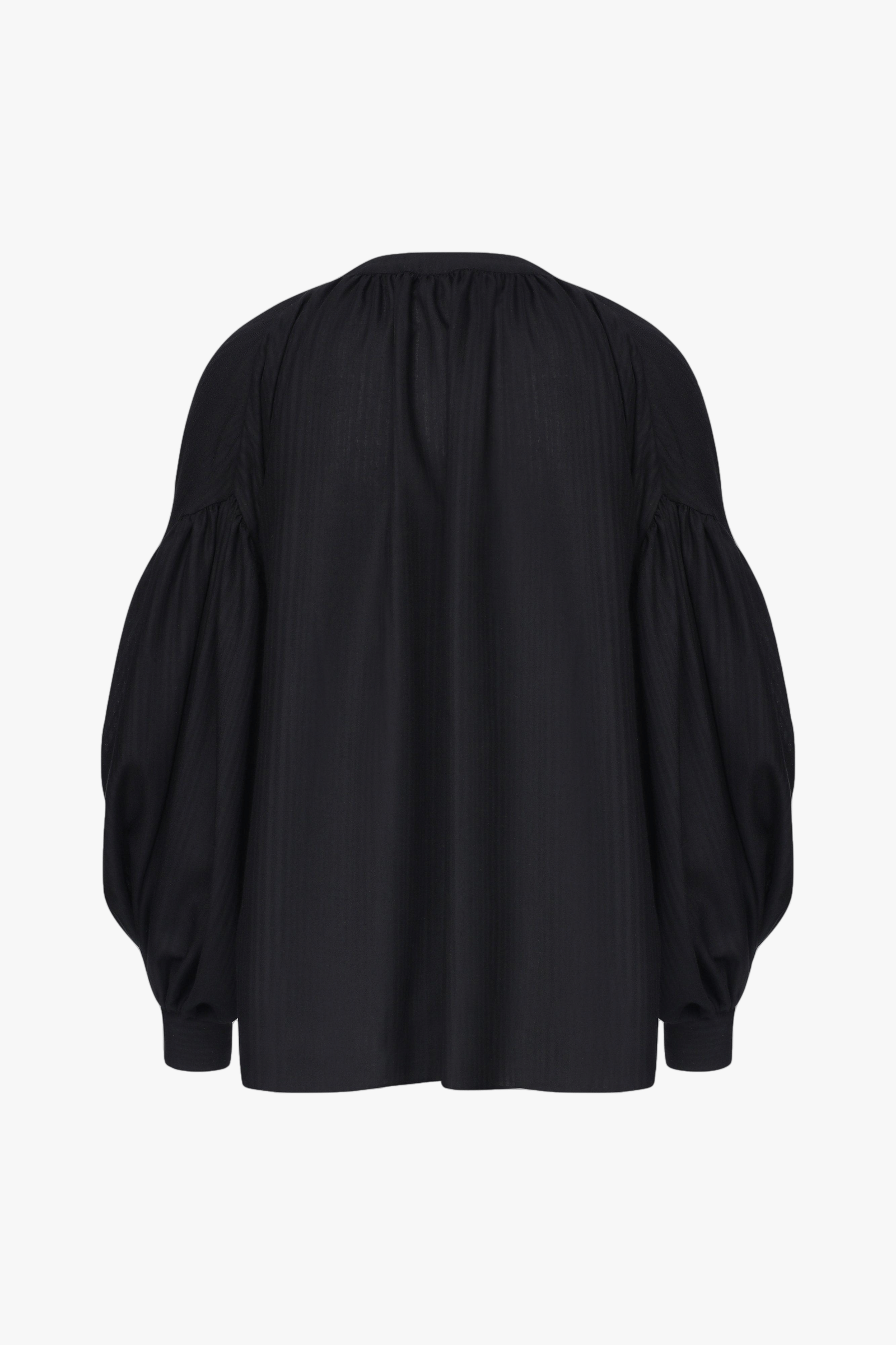 Eve Shirt in Black made by Nazli Ceren