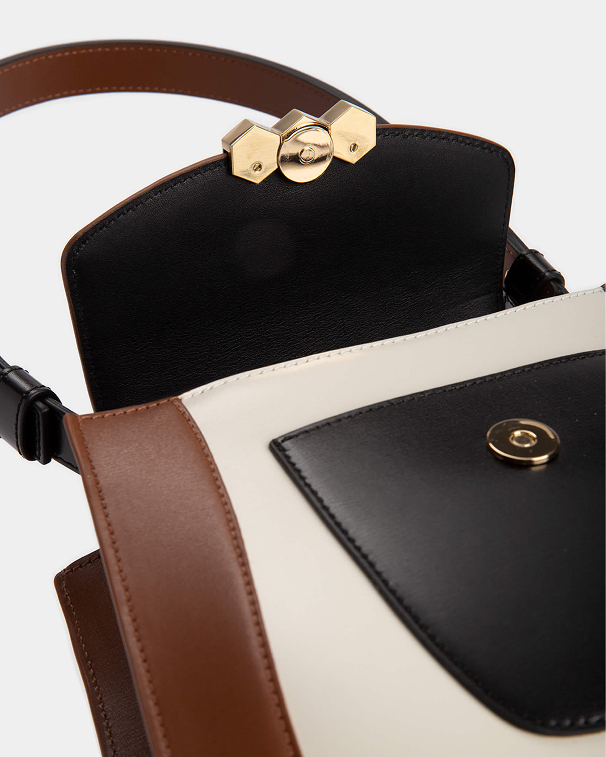 Jill Tan / White / Black in Multi color made by Mietis