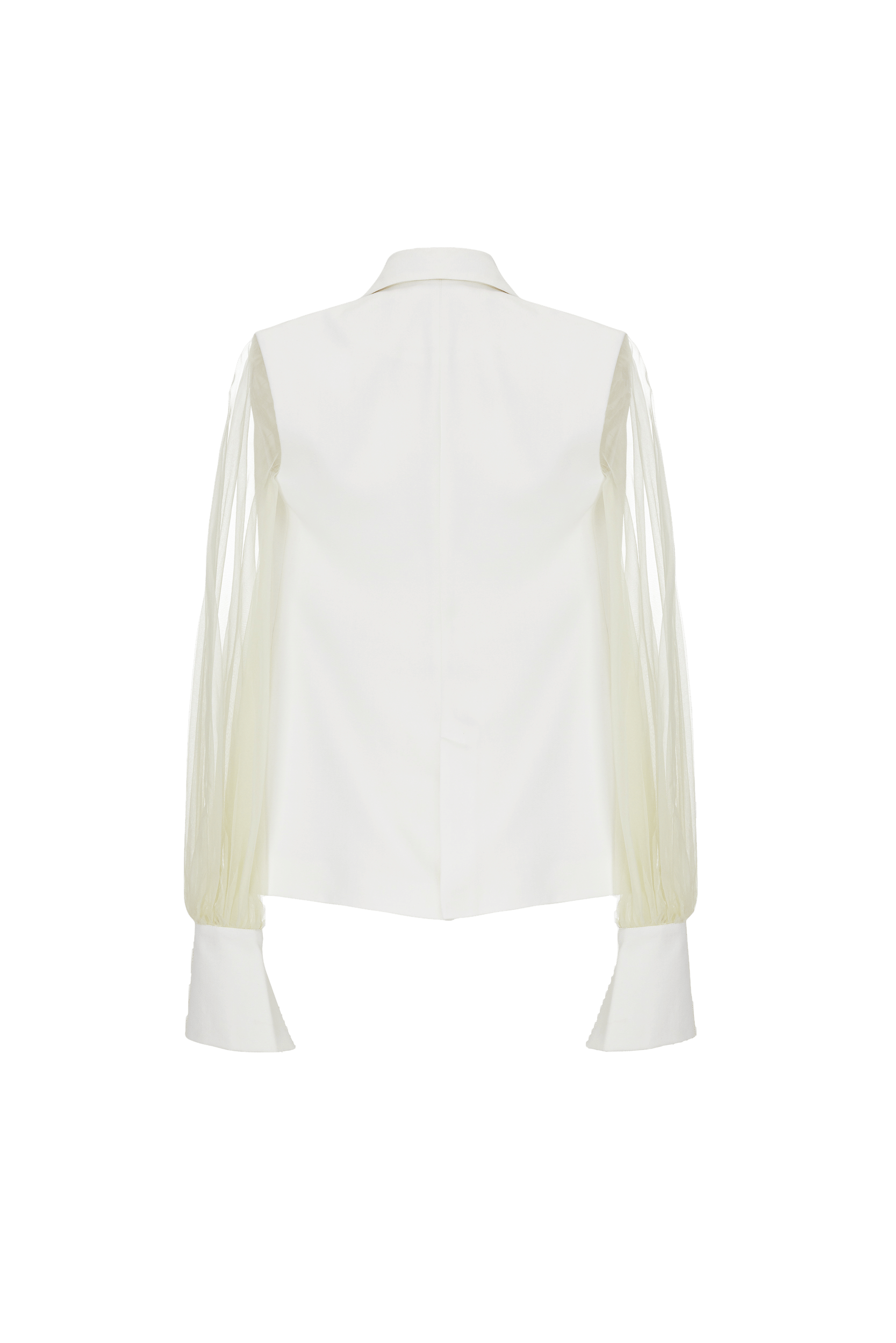 Fly Free Jacket in White made by Vestiaire d'un Oiseau Libre