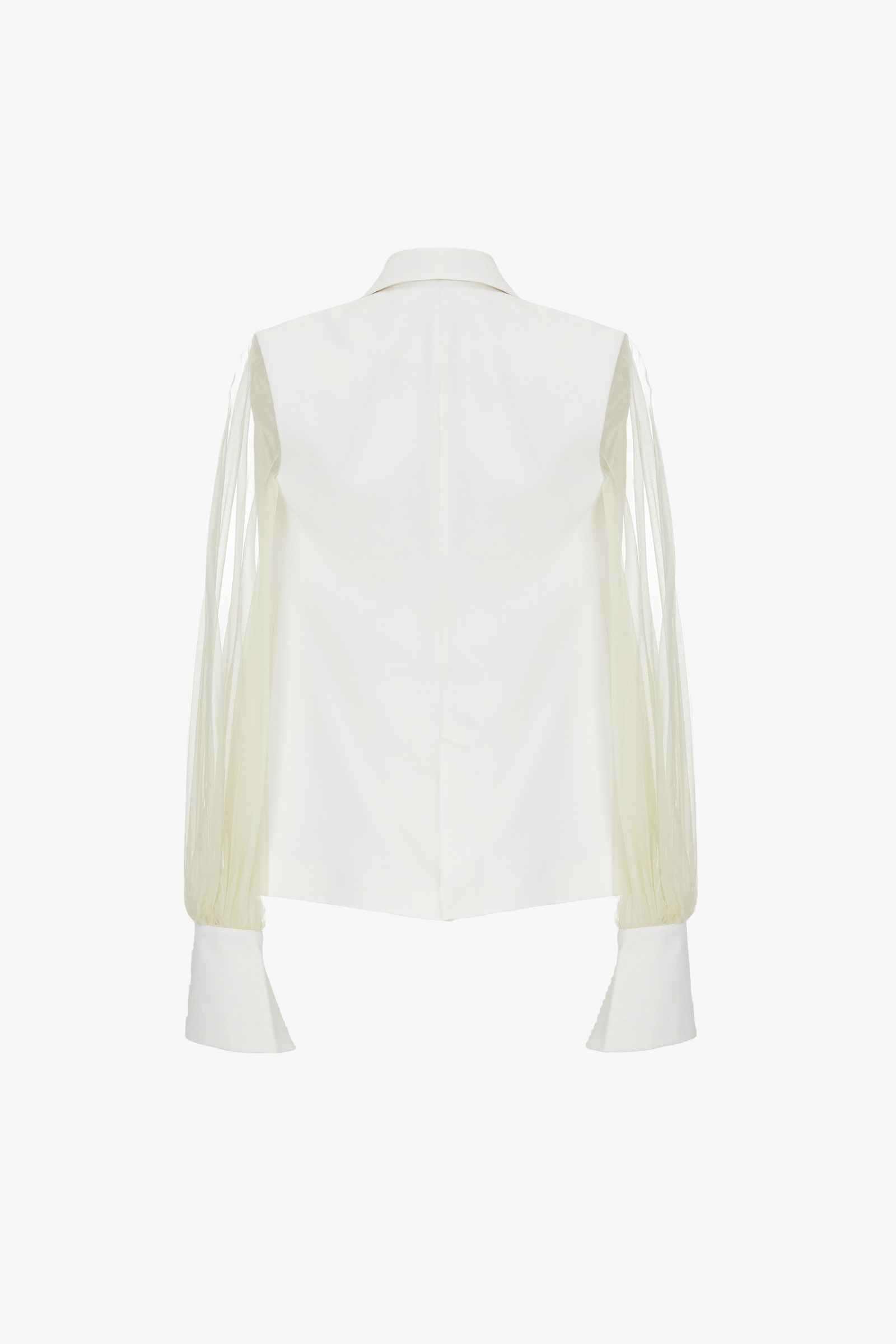 Fly Free Jacket in White made by Vestiaire d'un Oiseau Libre