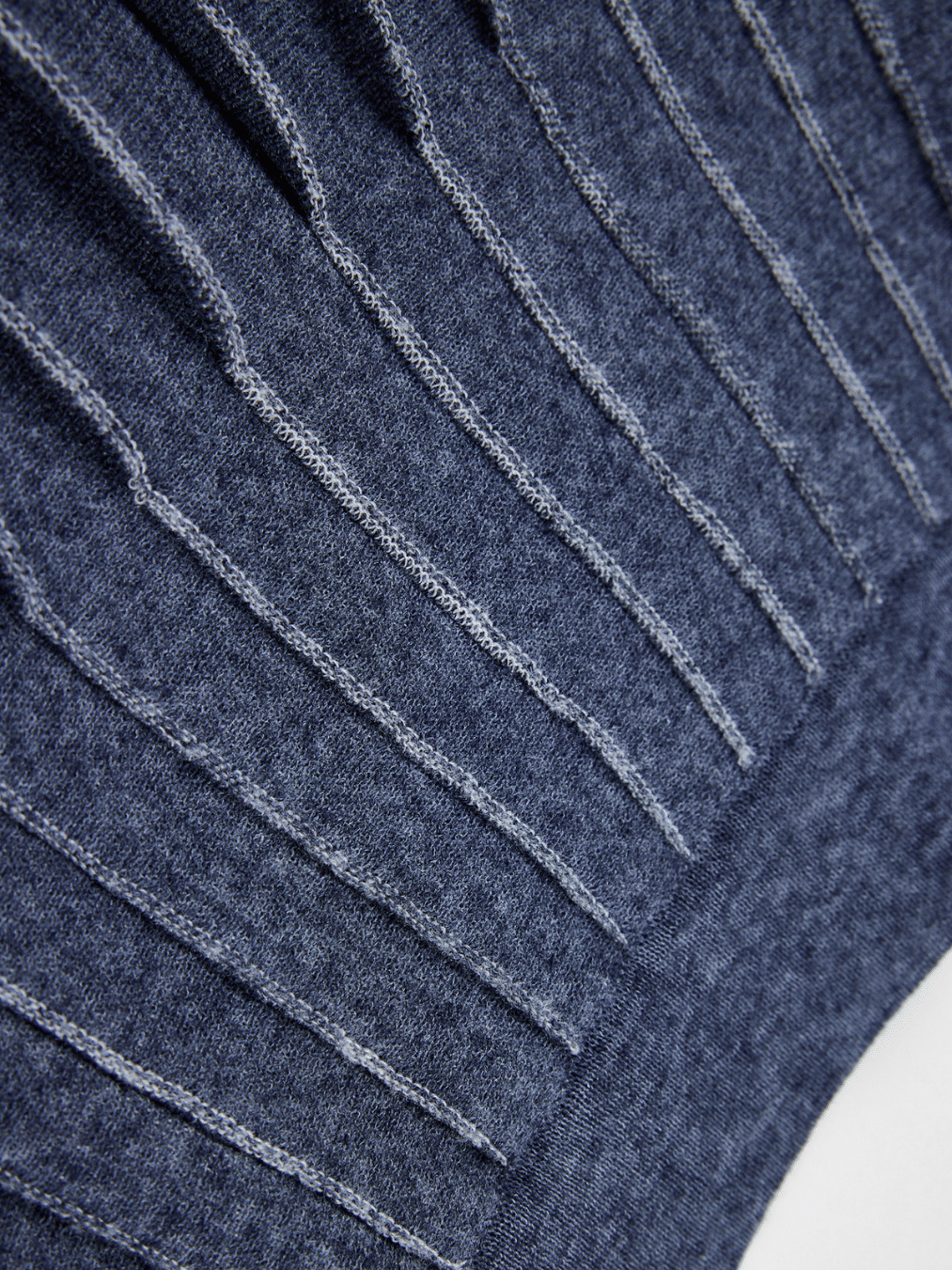 DENIM PLEATED SKIRT made by CRUSH Collection