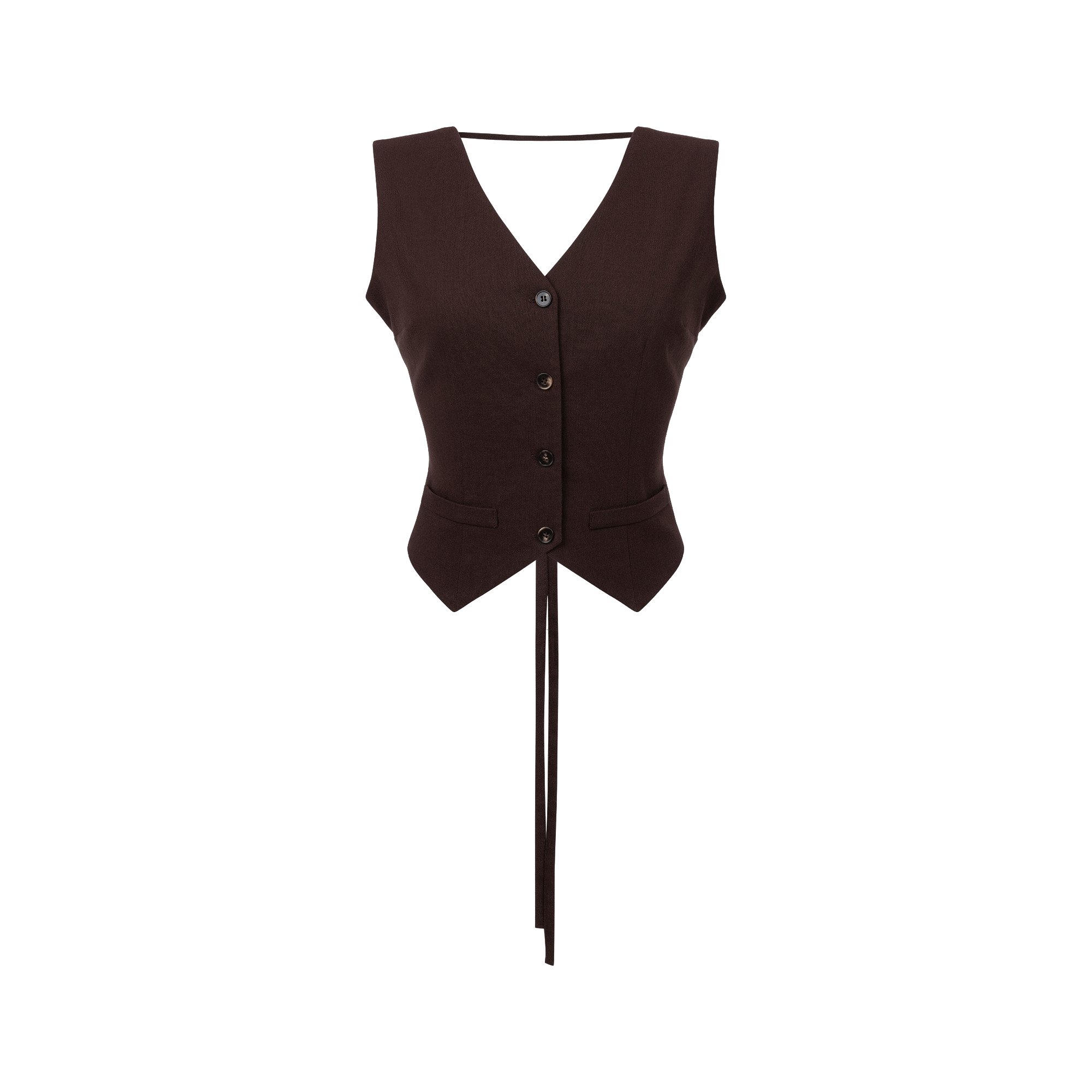 Driftwood suit vest made by Wiktoria Frankowska