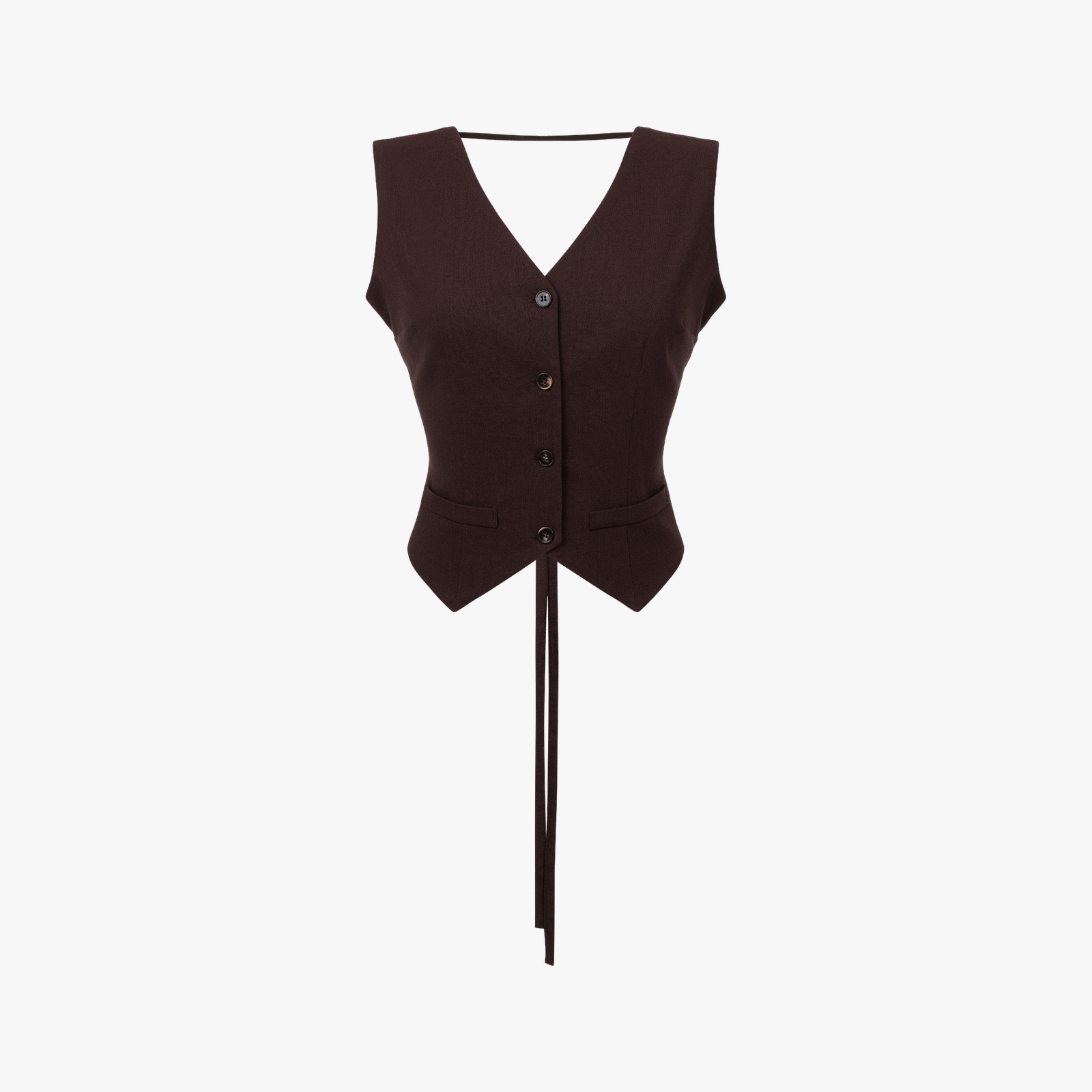 Driftwood suit vest made by Wiktoria Frankowska