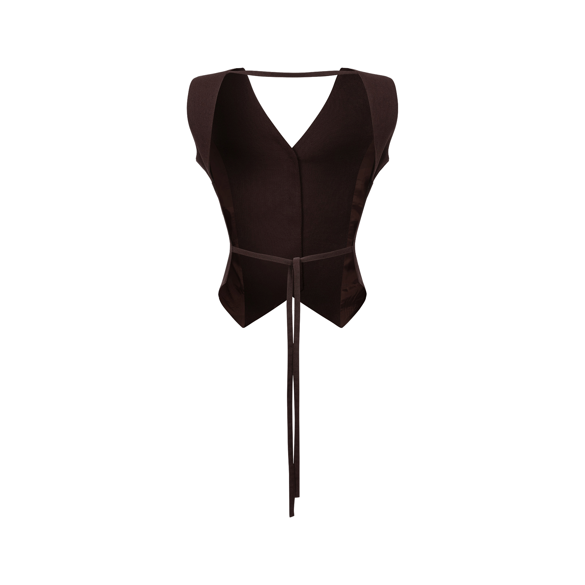 Driftwood suit vest made by Wiktoria Frankowska