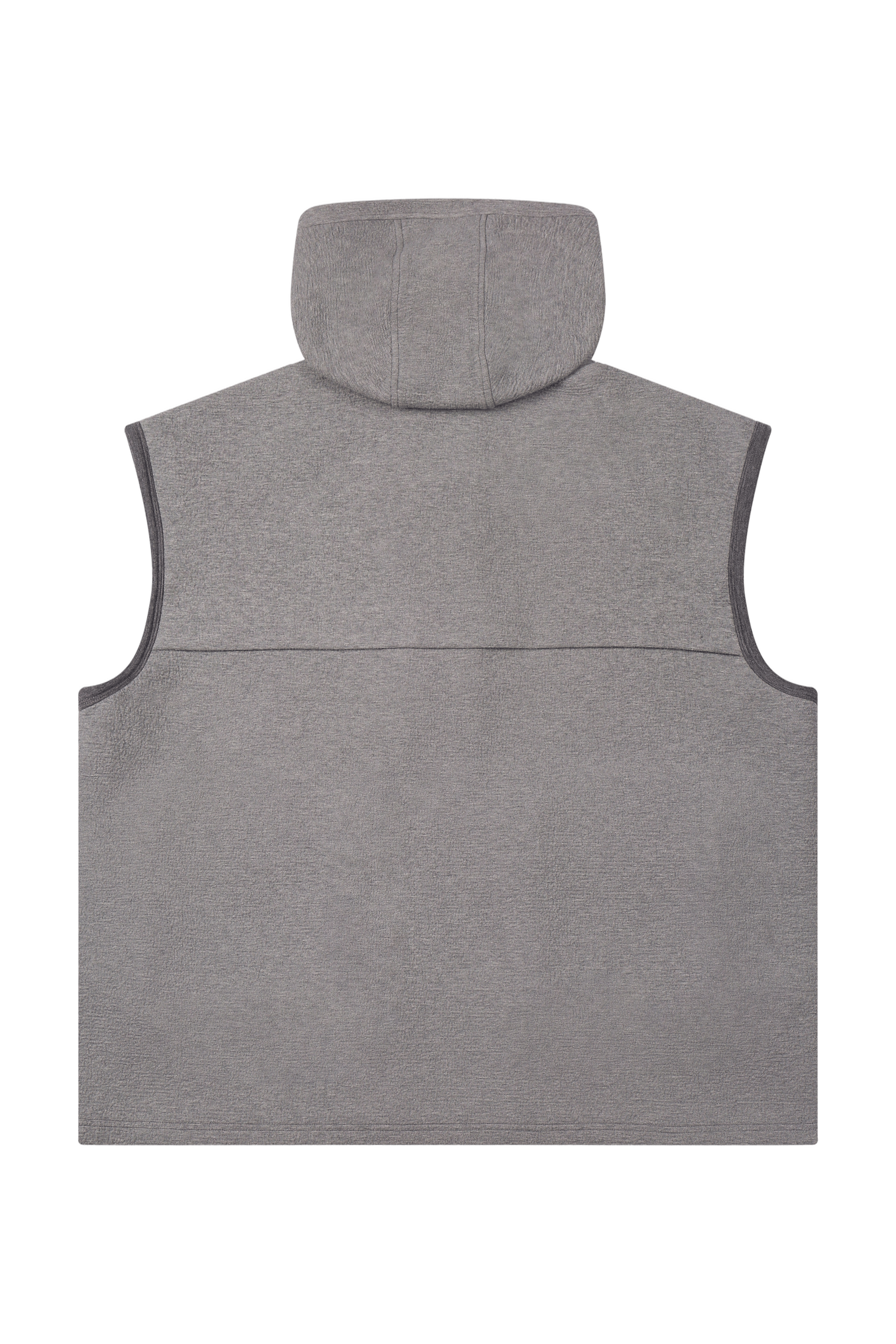 HEAVYWEIGHT HOODED VEST WITH UTILITY POCKETS made by YIBRI