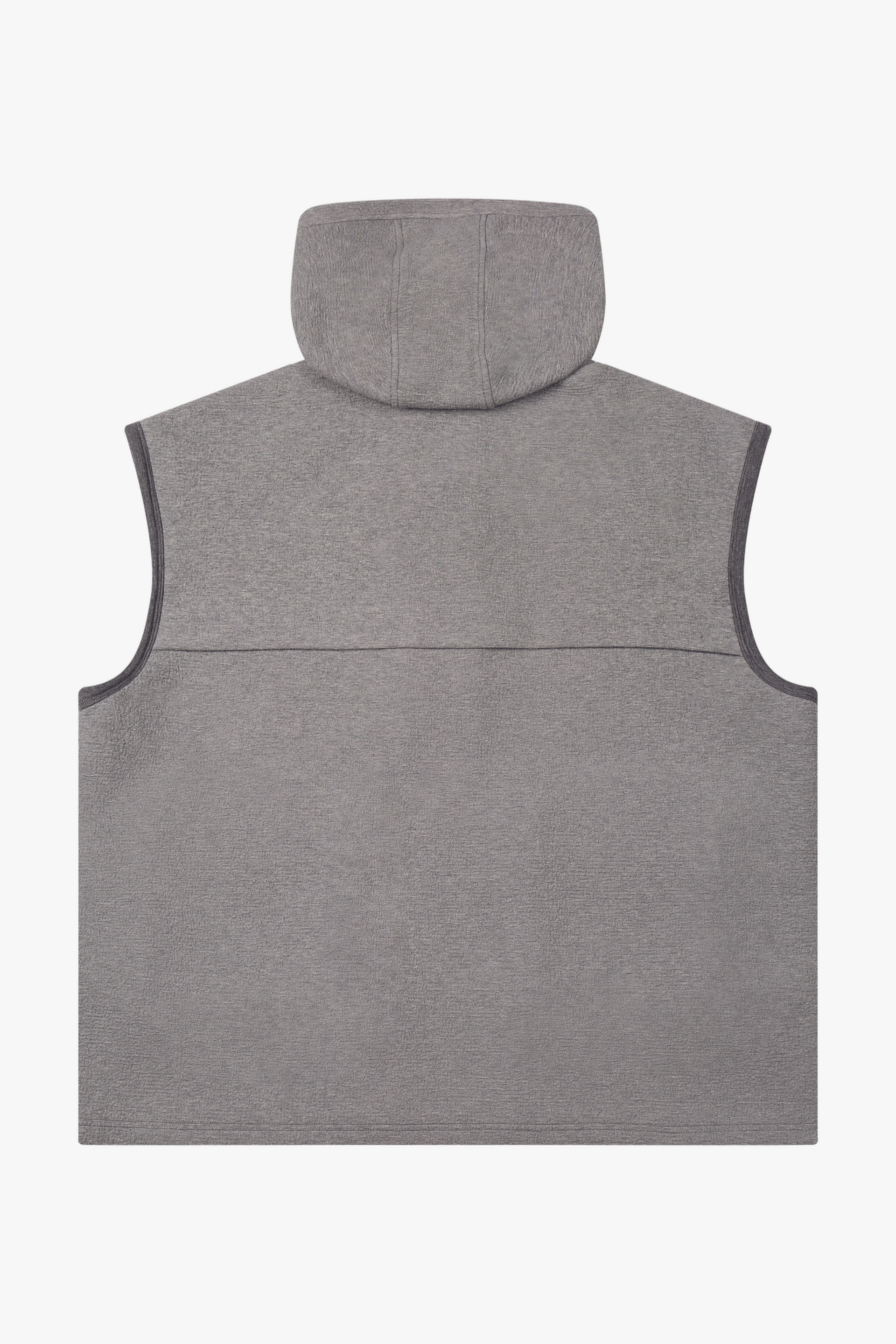 HEAVYWEIGHT HOODED VEST WITH UTILITY POCKETS made by YIBRI