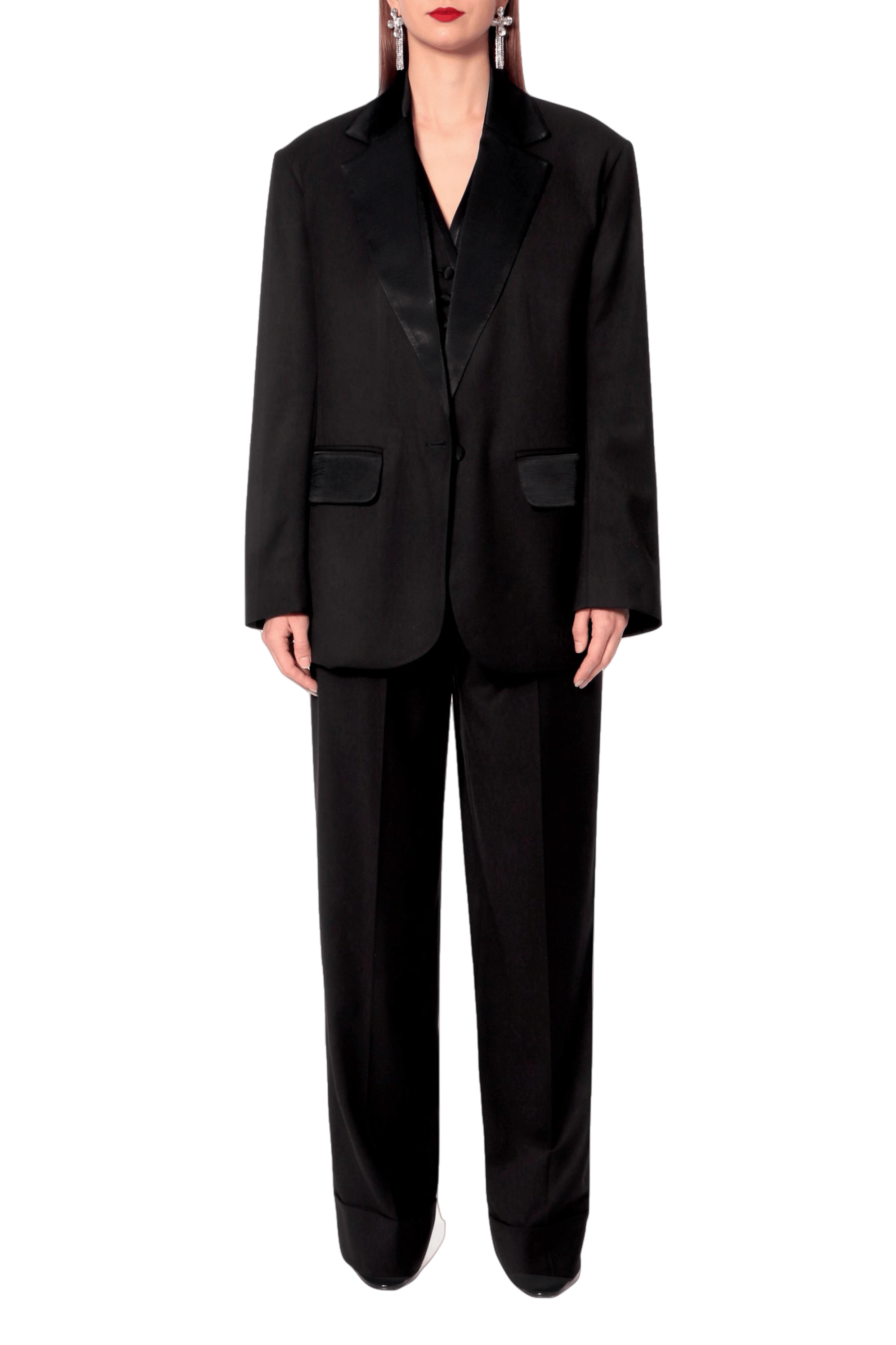 Blazer Alex Fashion Black in Black made by HALEWSKI