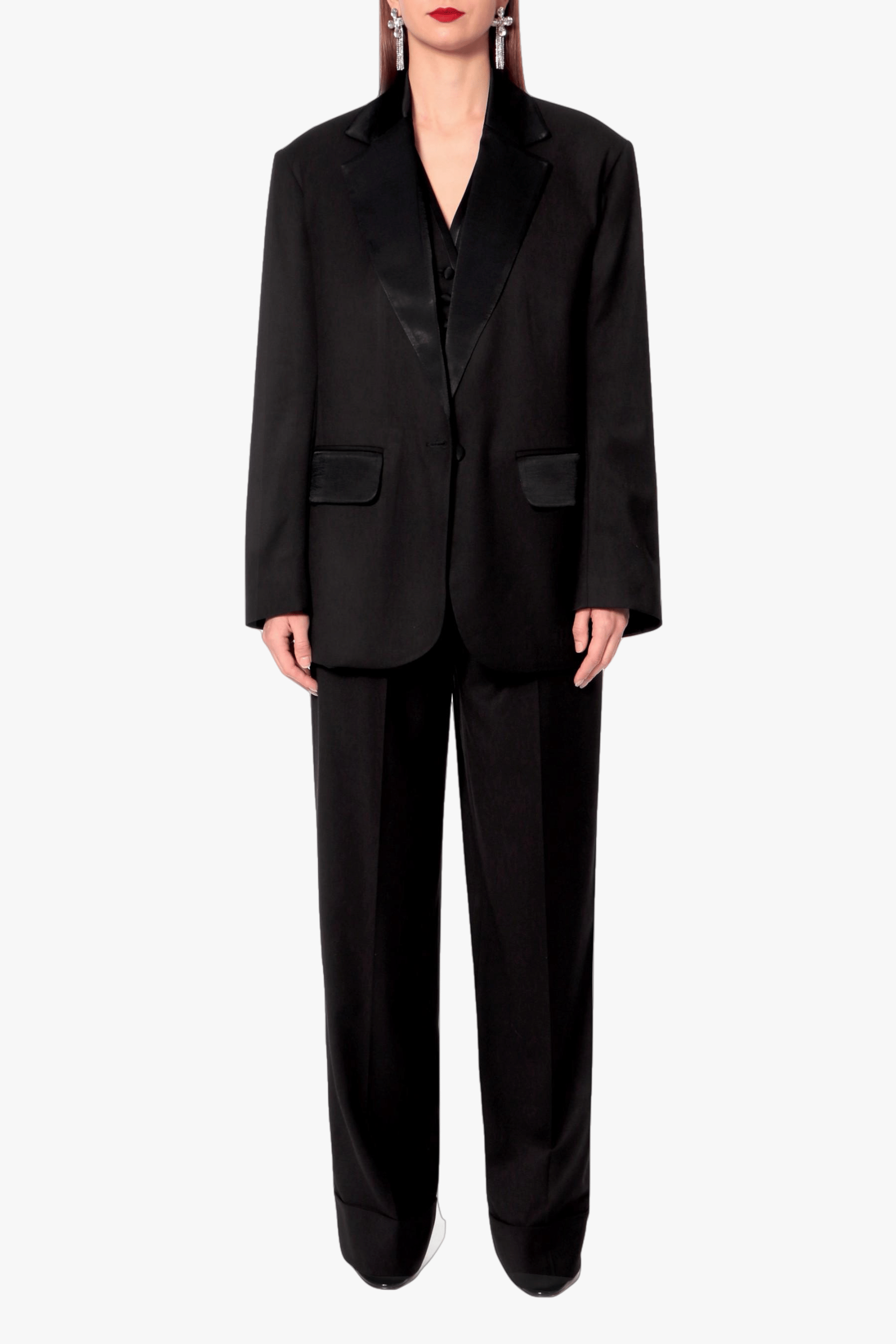 Blazer Alex Fashion Black in Black made by HALEWSKI