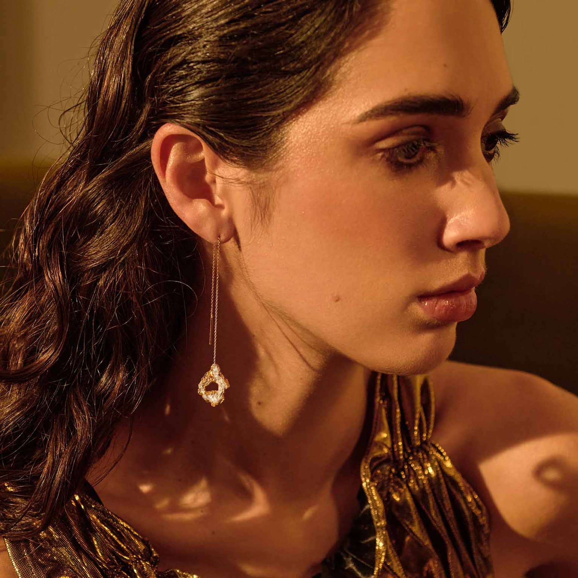 Idoya Earrings made by Loveness Lee