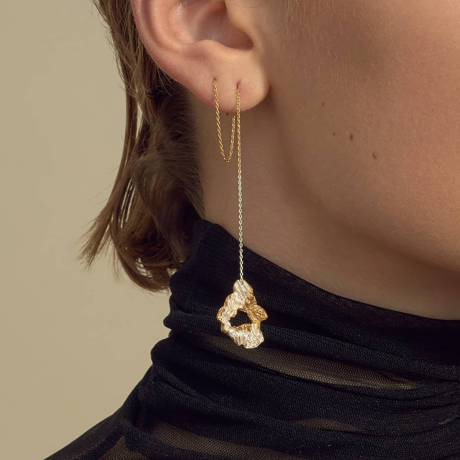 Idoya Earrings made by Loveness Lee