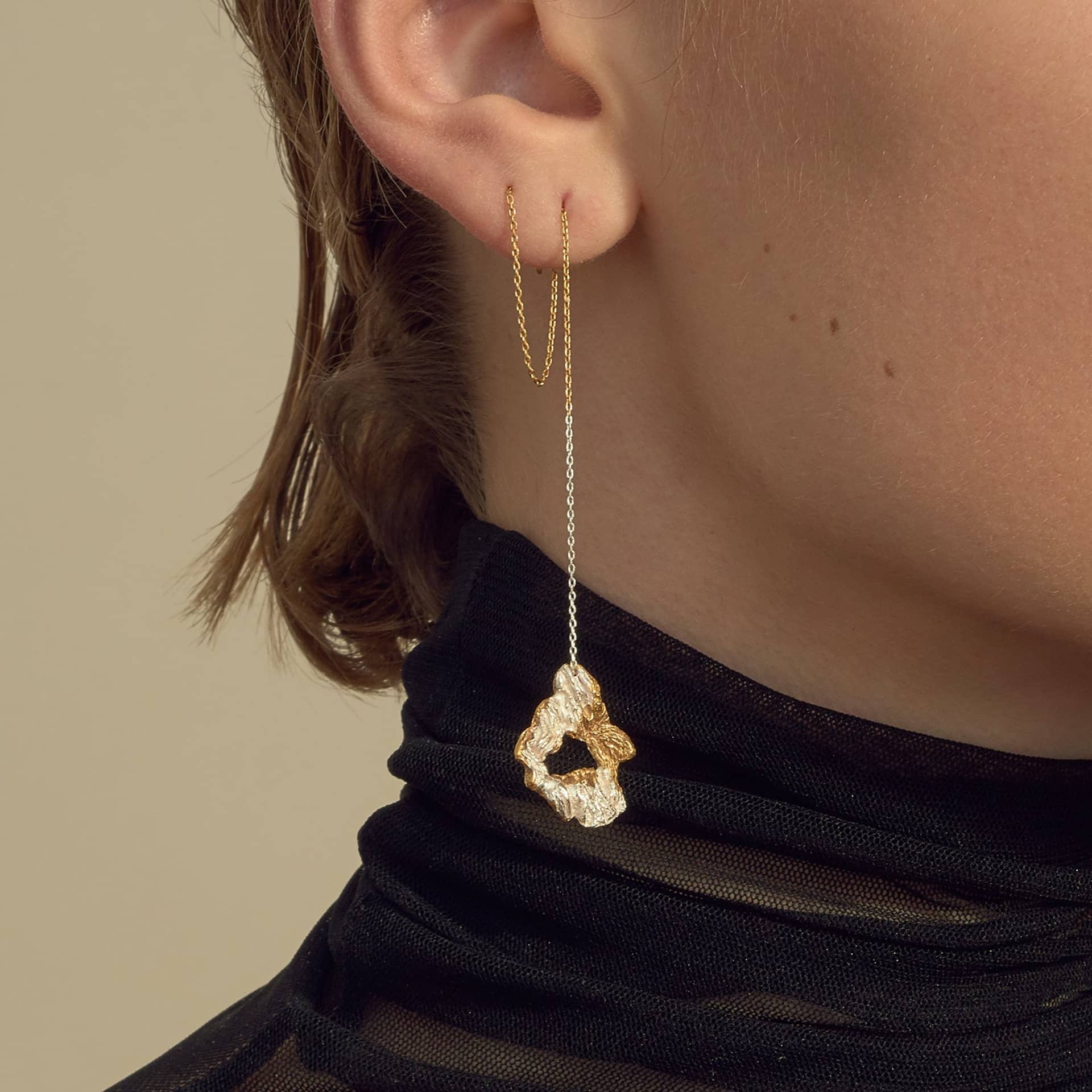 Idoya Earrings made by Loveness Lee