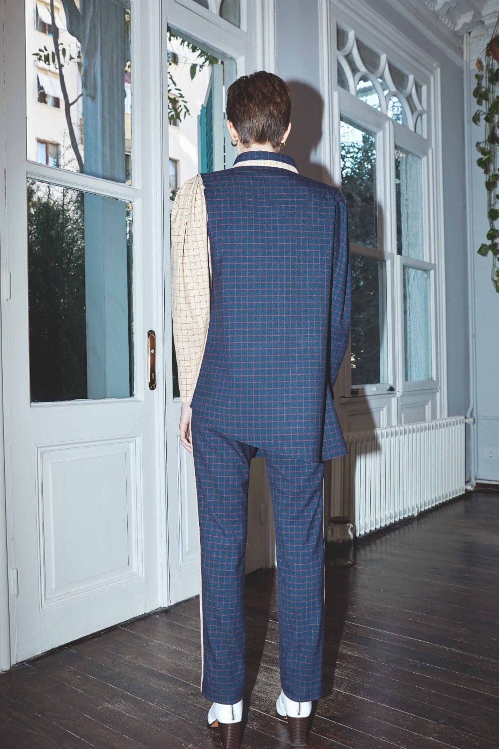 Palme Straight Pants made by Nazli Ceren