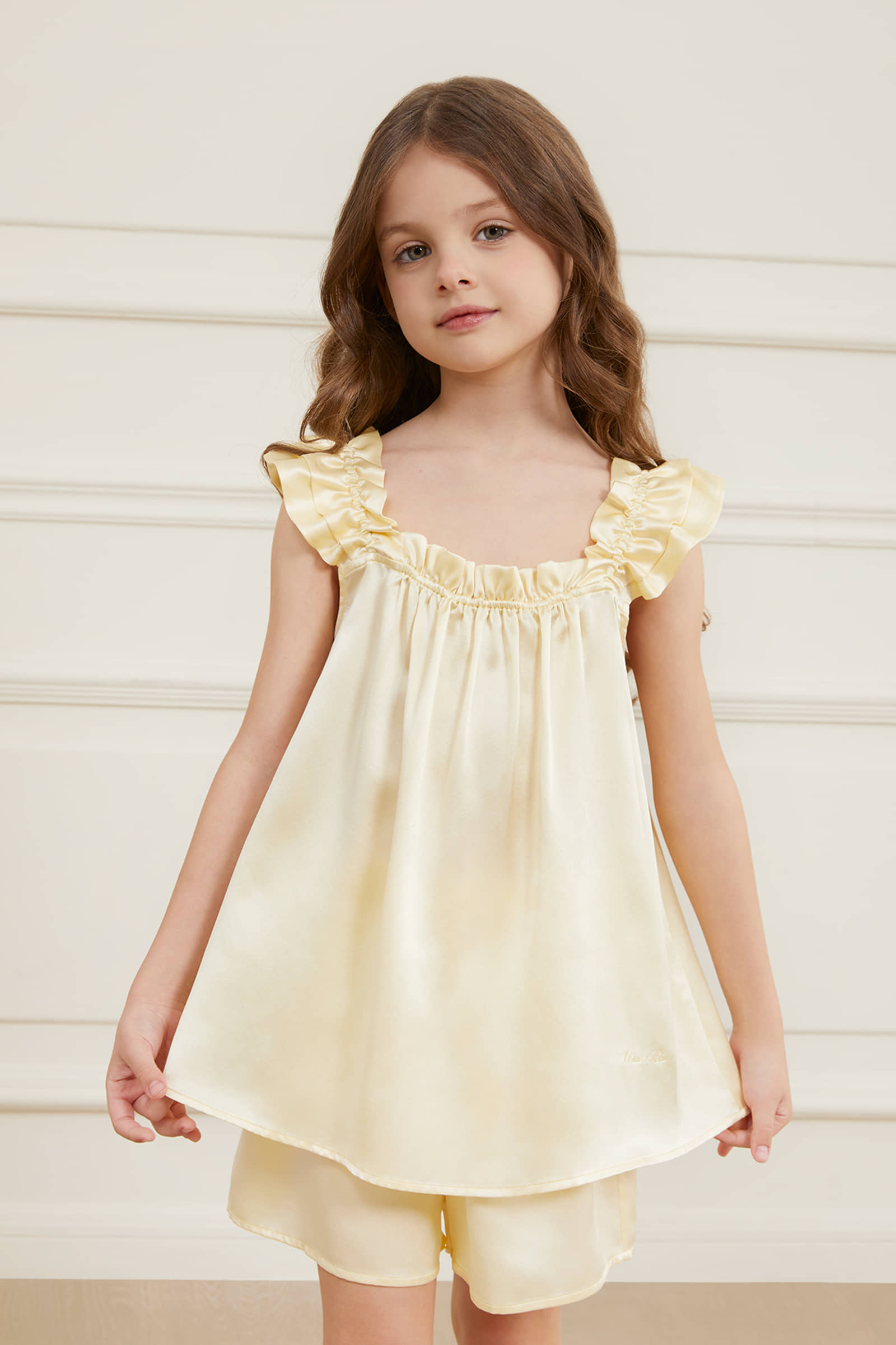 Blooming Kid's Short Pajama Set made by MANITO