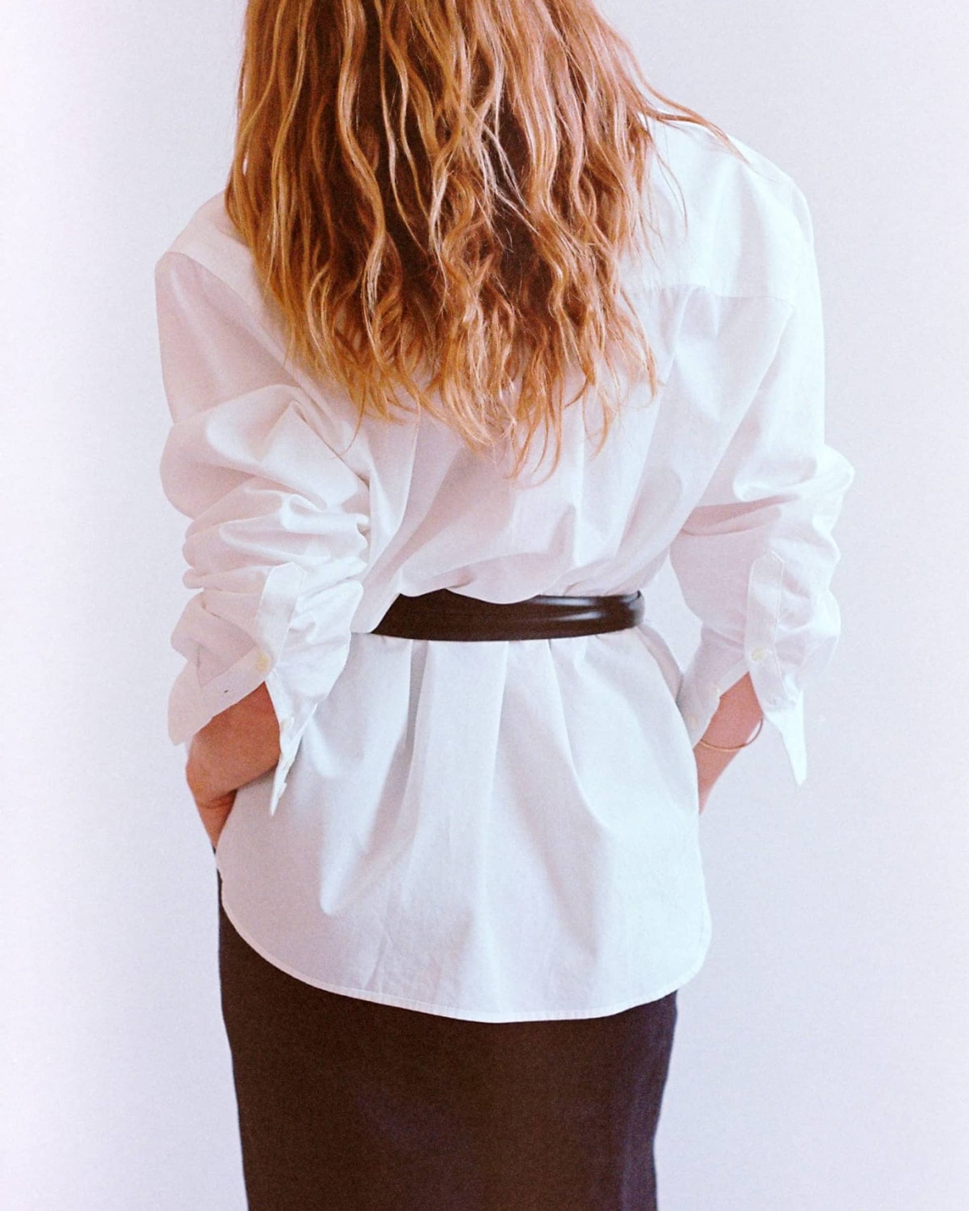 The Double Wrap Belt - Black in Black made by ESSEN