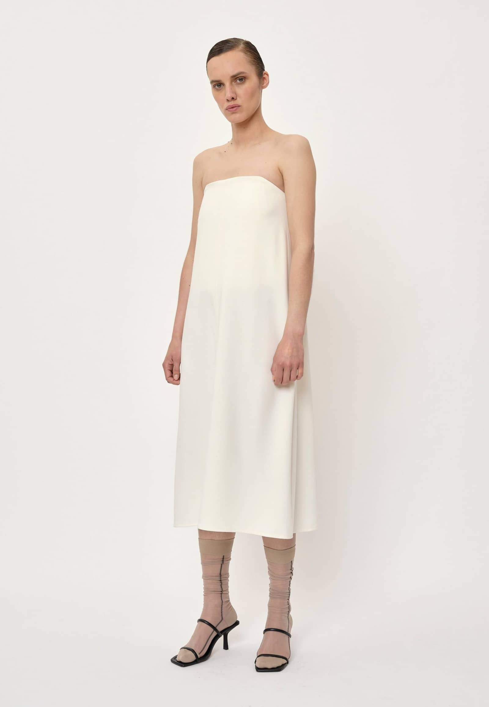 Carly Dress - Off White made by HERSKIND