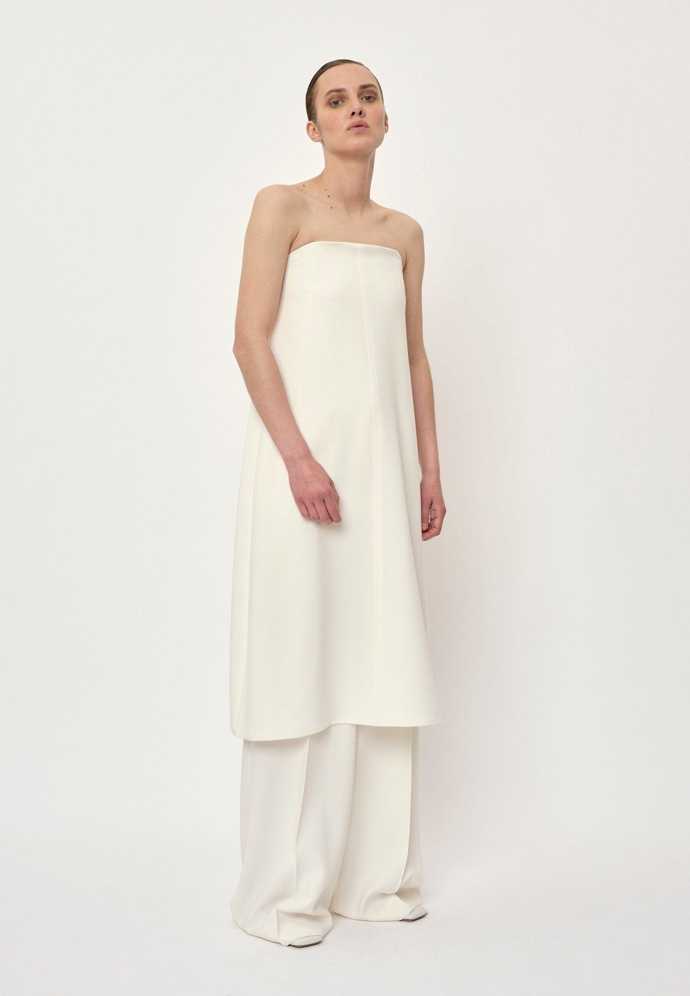 Carly Dress - Off White made by HERSKIND