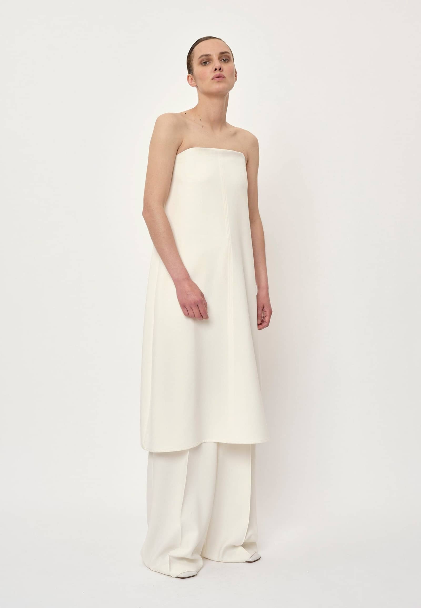 Carly Dress - Off White made by HERSKIND