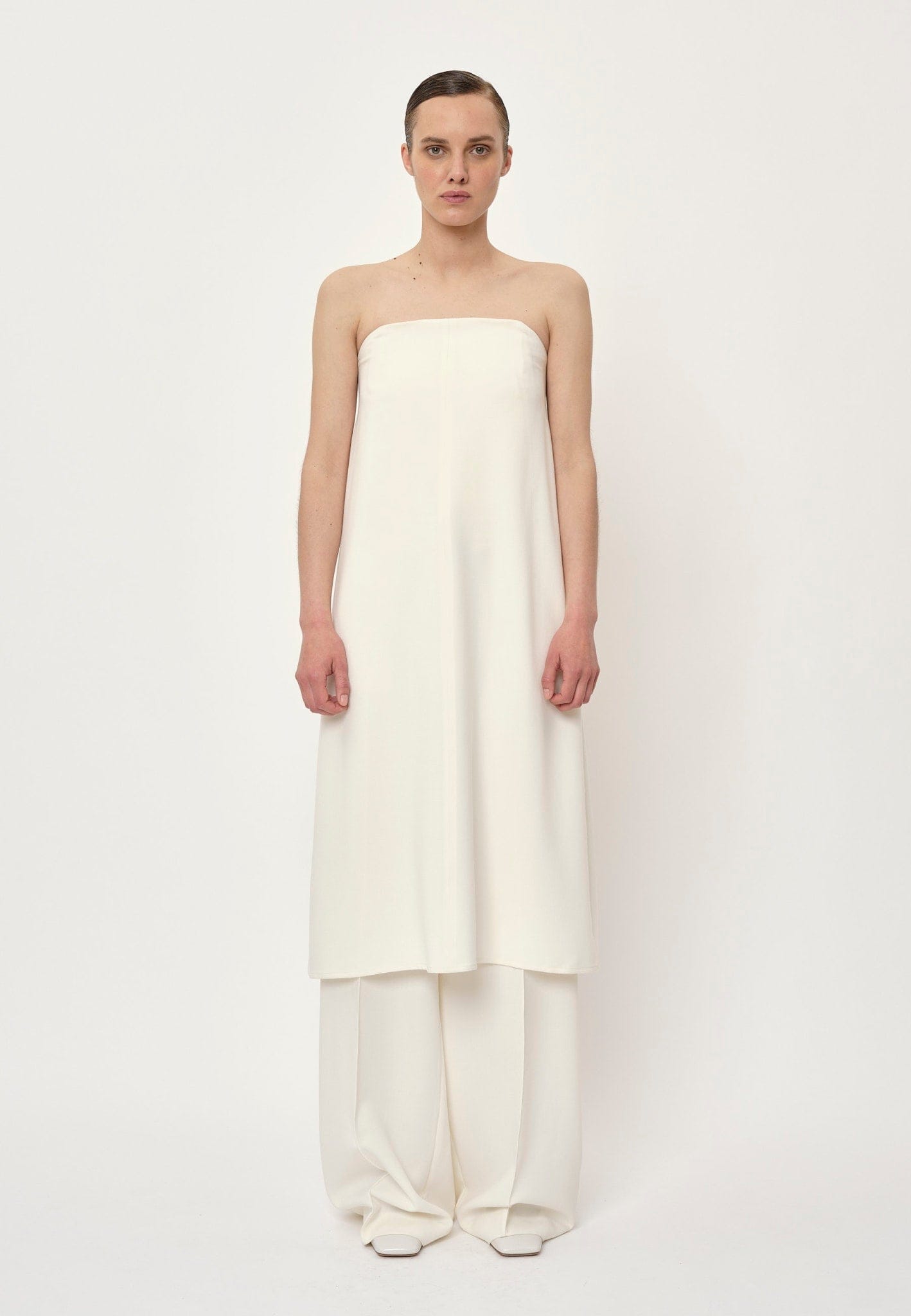 Carly Dress - Off White made by HERSKIND