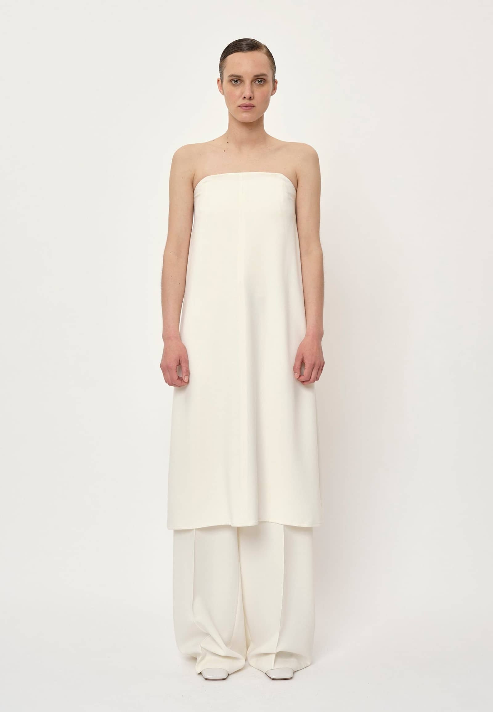 Carly Dress - Off White made by HERSKIND