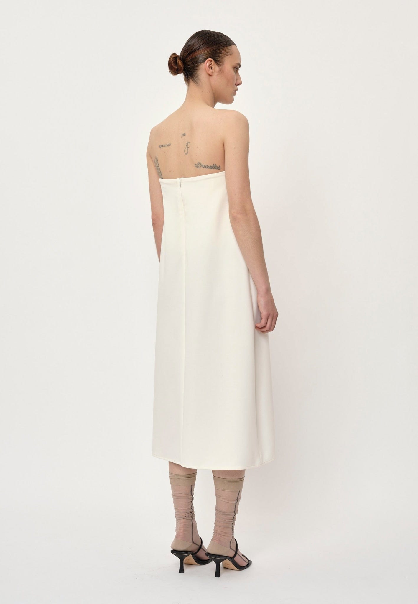 Carly Dress - Off White made by HERSKIND