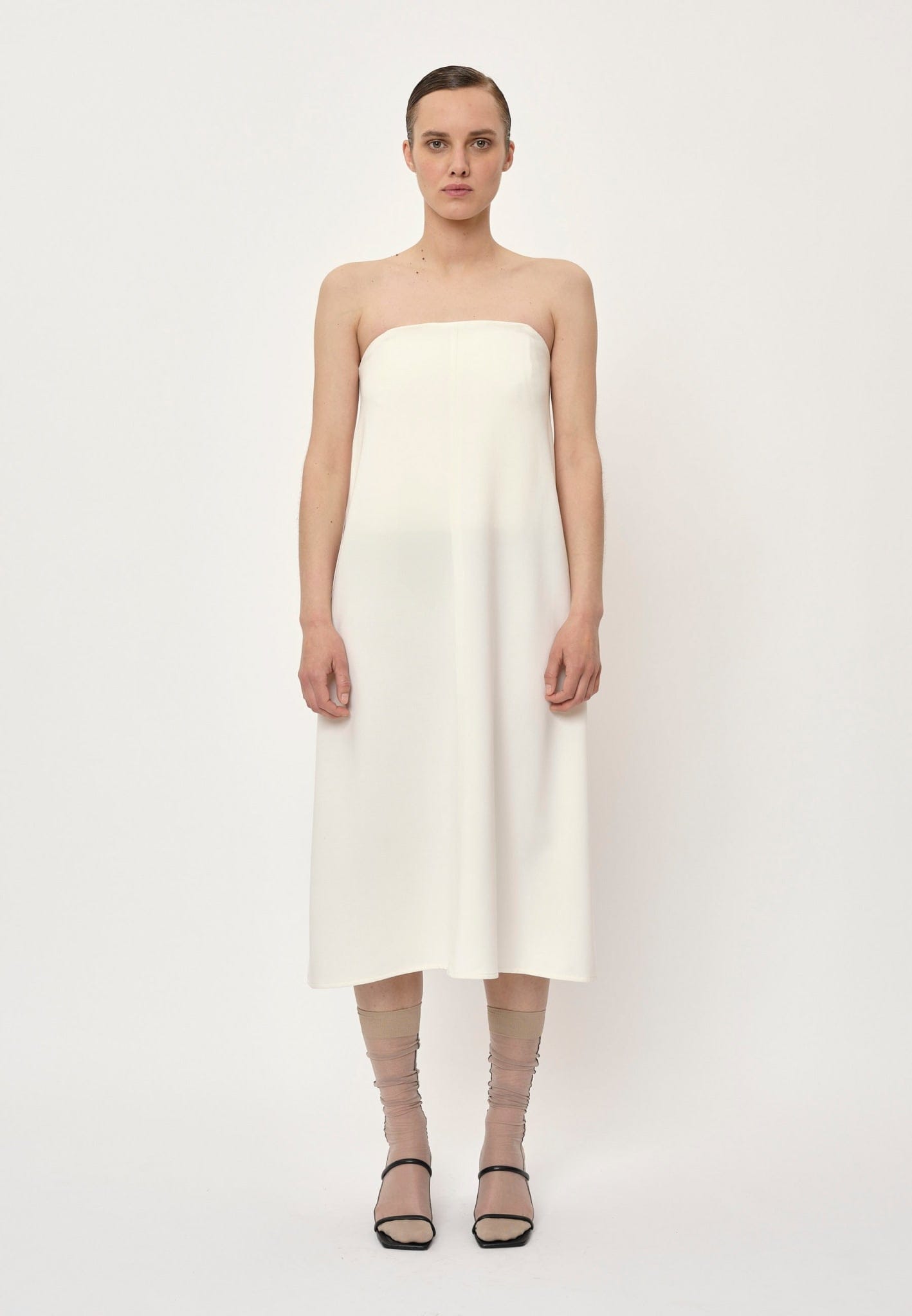 Carly Dress - Off White made by HERSKIND