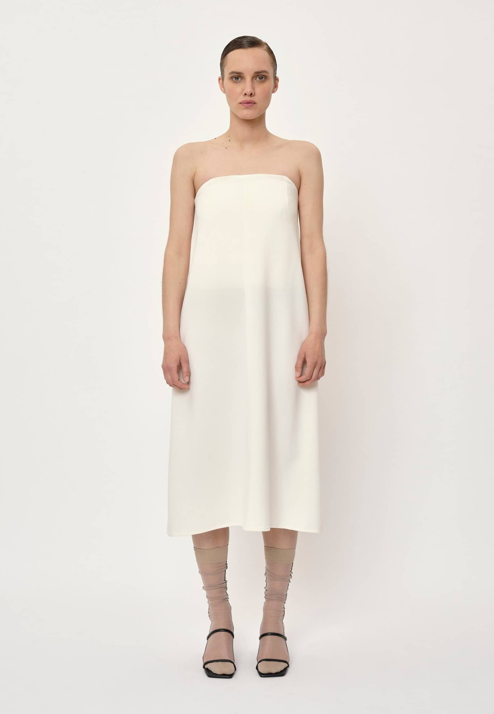 Carly Dress - Off White made by HERSKIND