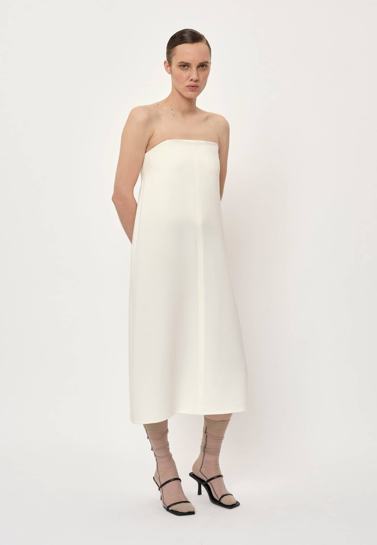Carly Dress - Off White made by HERSKIND