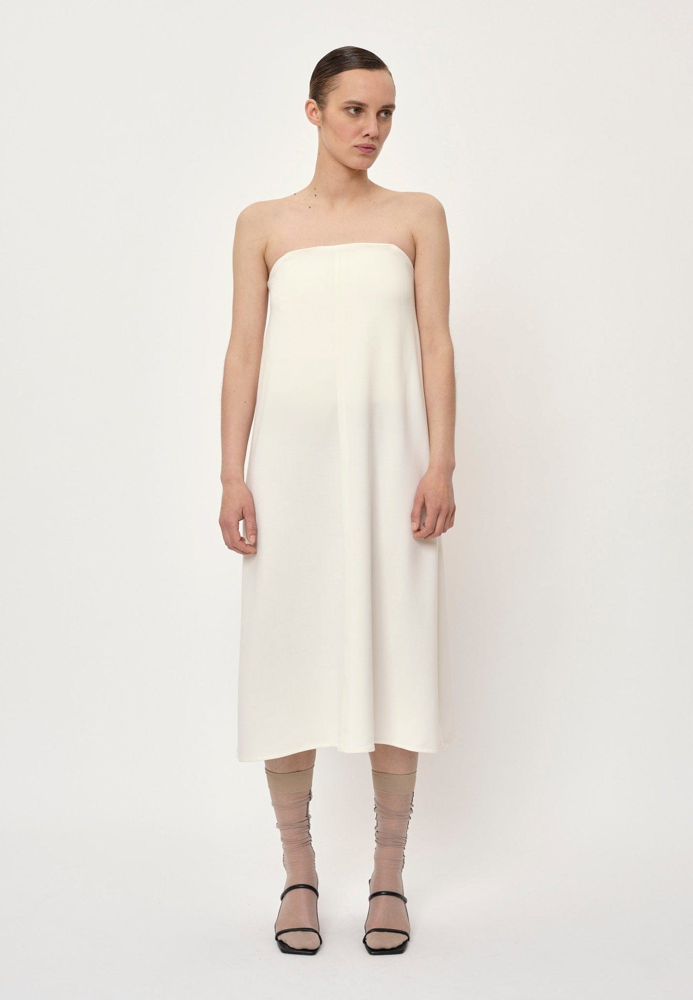 Carly Dress - Off White made by HERSKIND