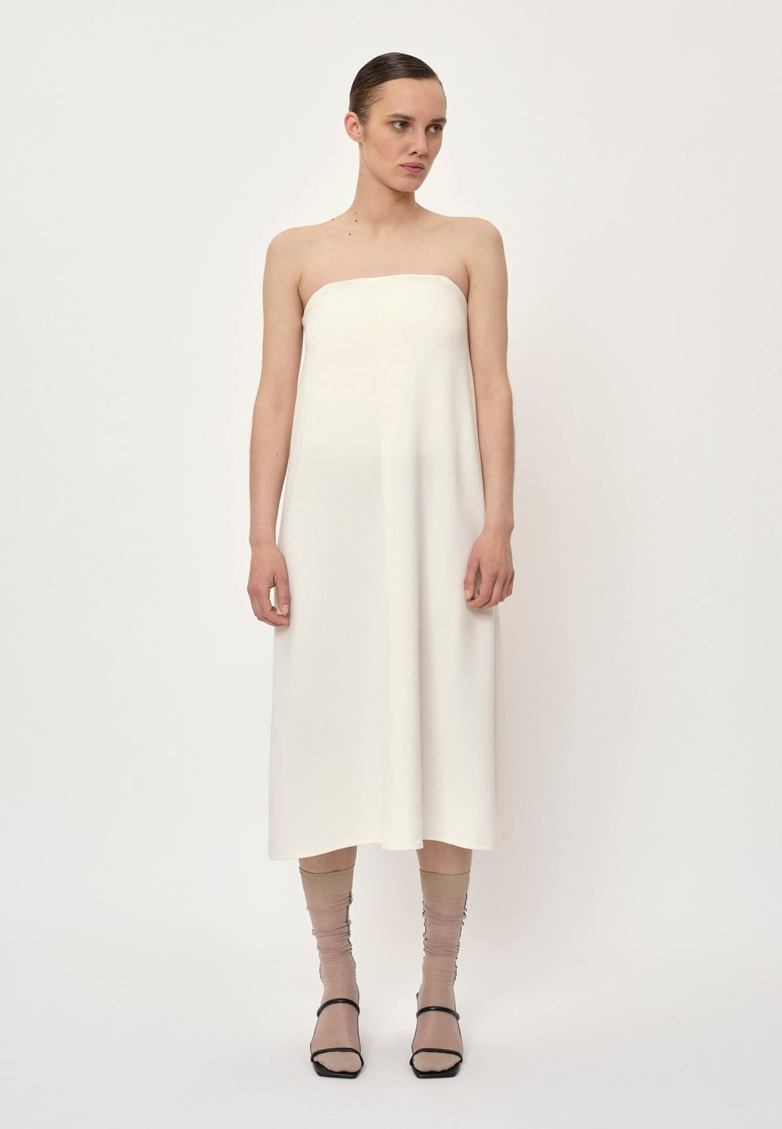 Carly Dress - Off White made by HERSKIND