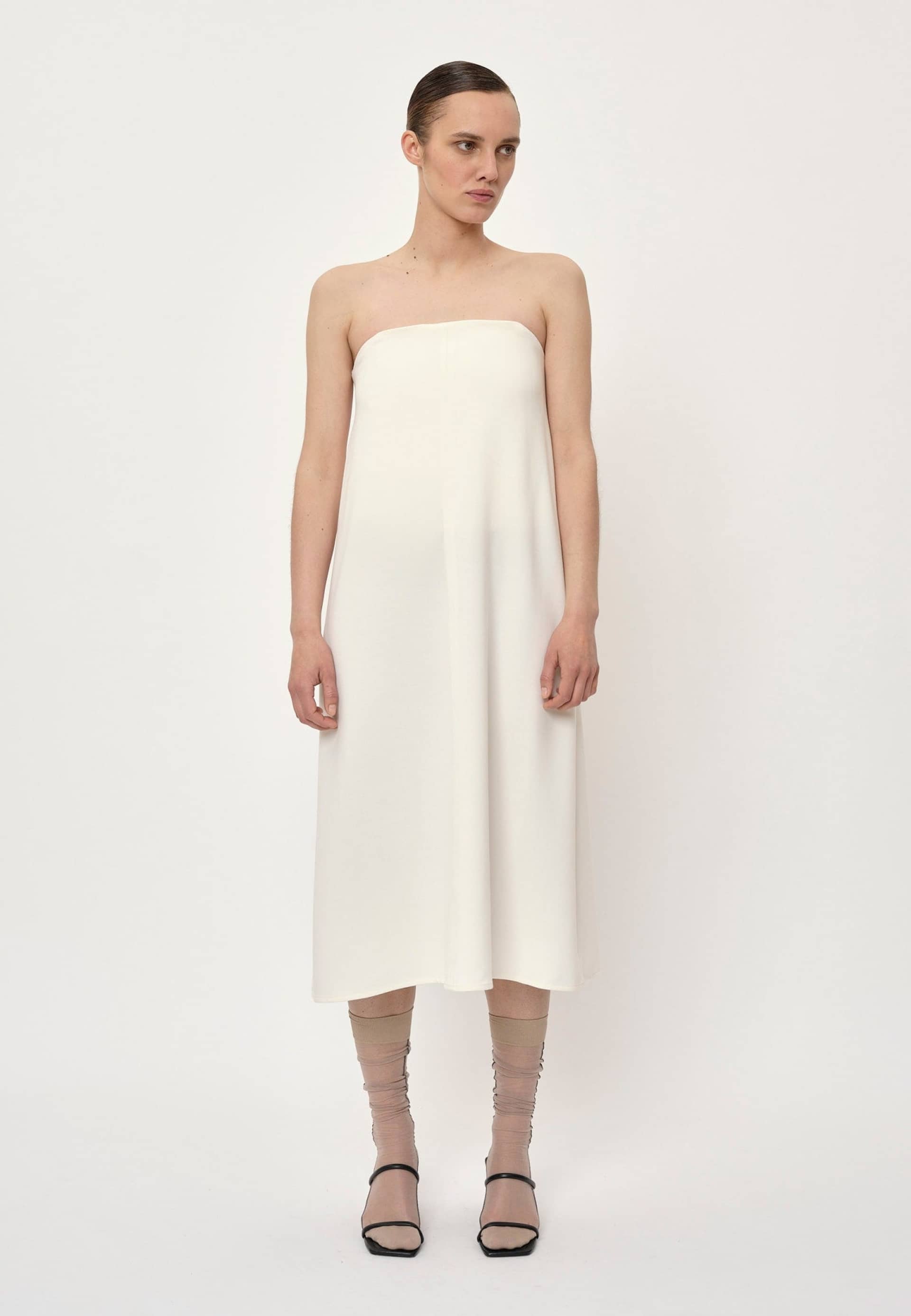 Carly Dress - Off White made by HERSKIND