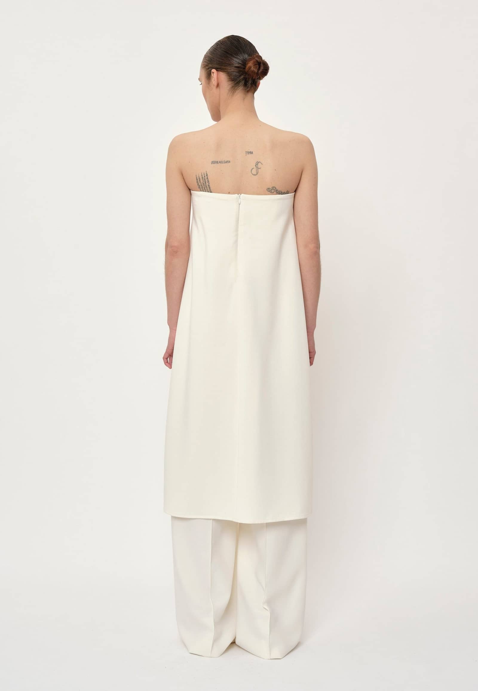 Carly Dress - Off White made by HERSKIND