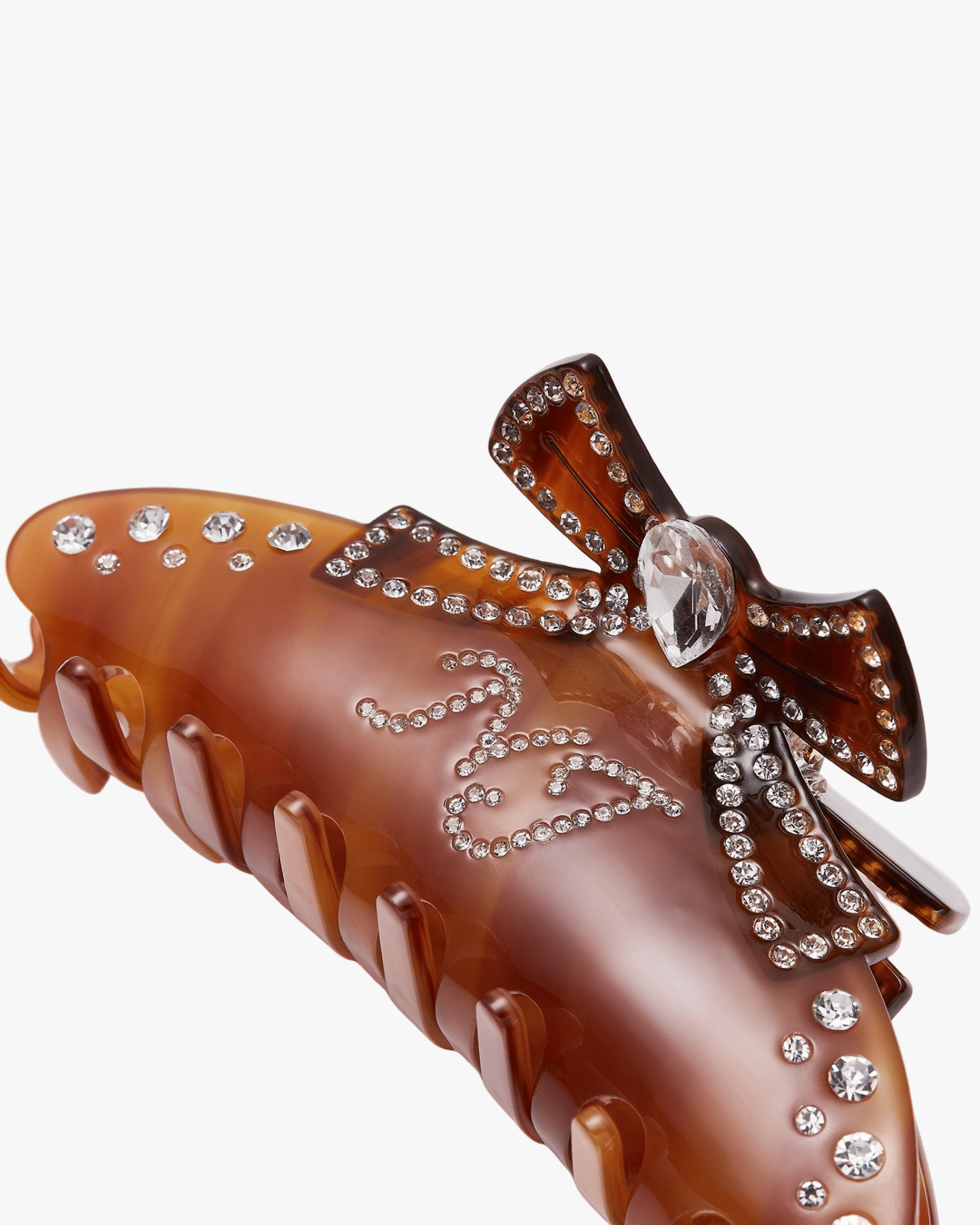 Edith Hair Clip (Brown) made by Nana Jacqueline