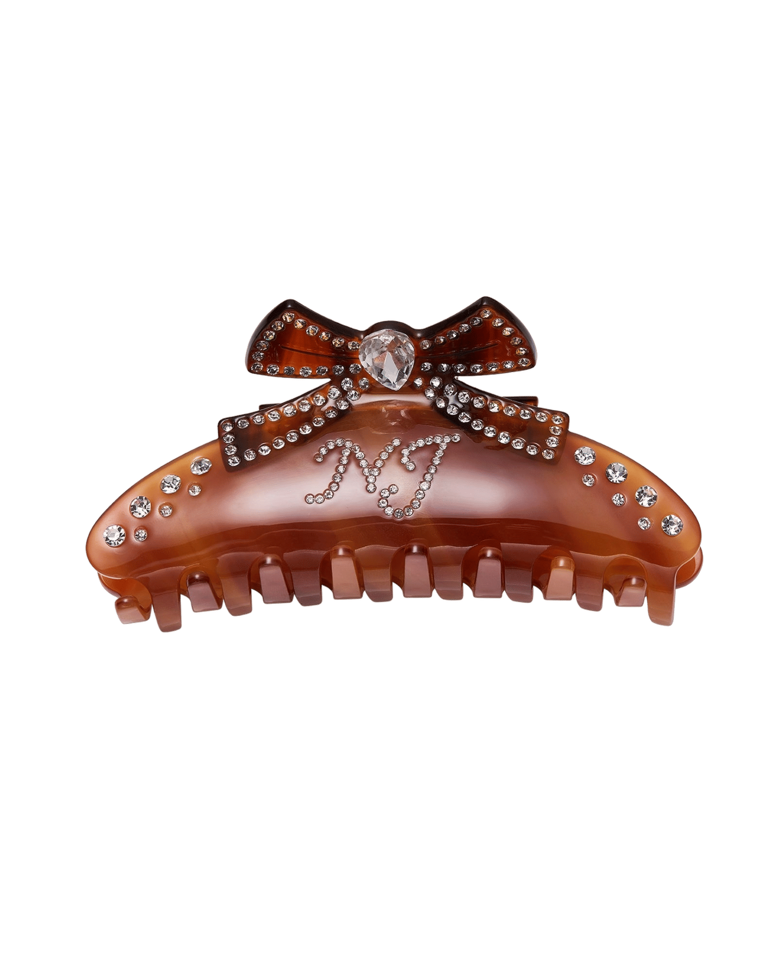 Edith Hair Clip (Brown) made by Nana Jacqueline