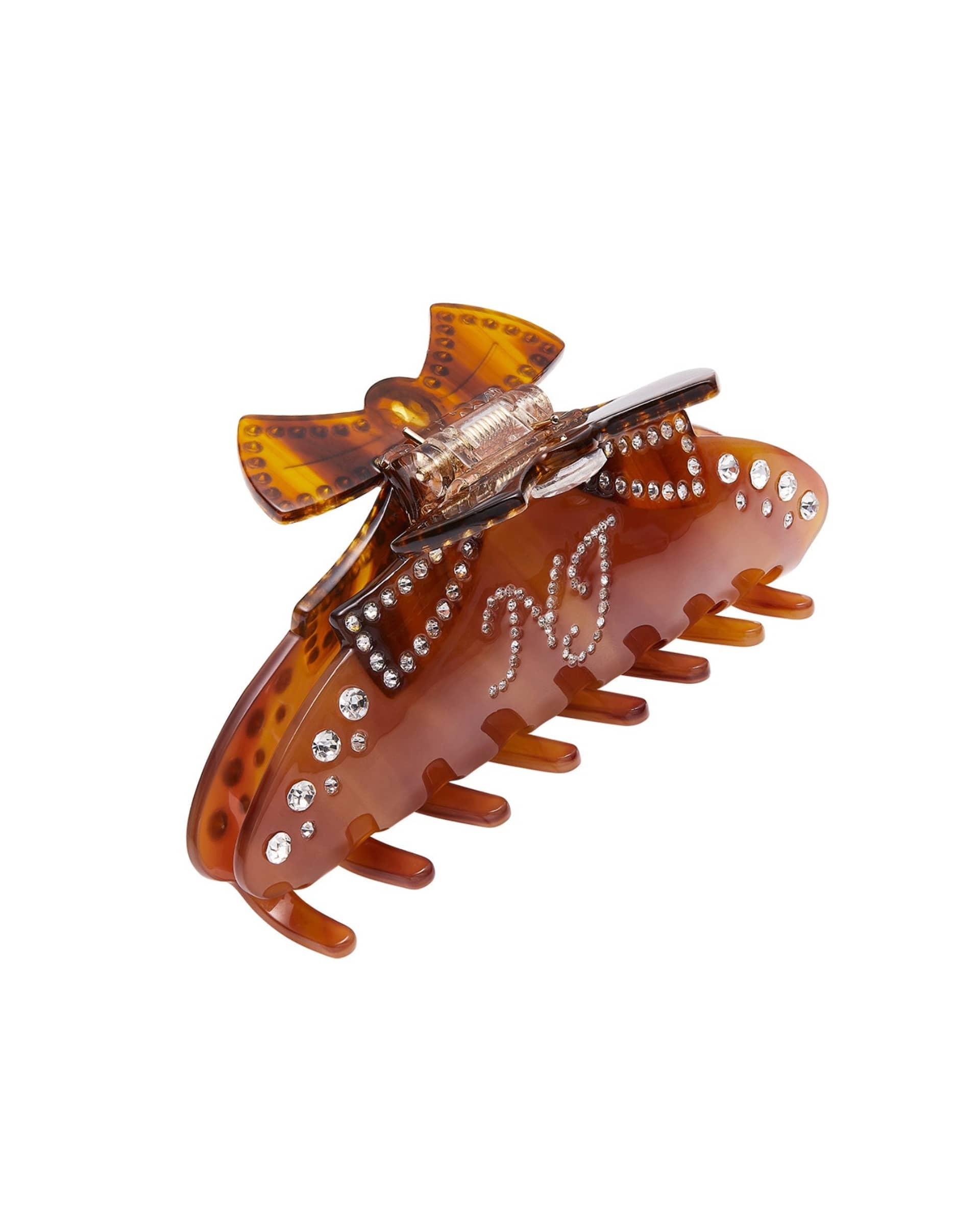 Edith Hair Clip (Brown) made by Nana Jacqueline