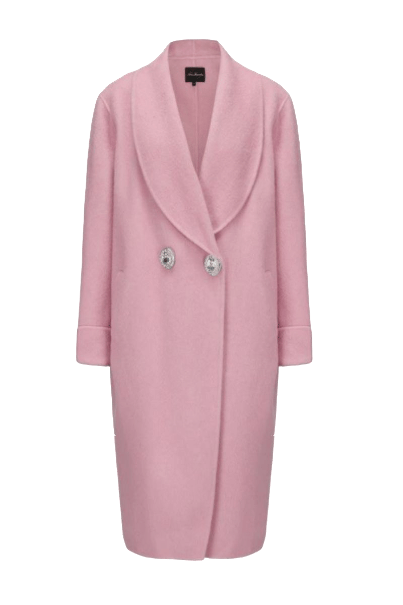 Audrina Coat (Pink) made by Nana Jacqueline